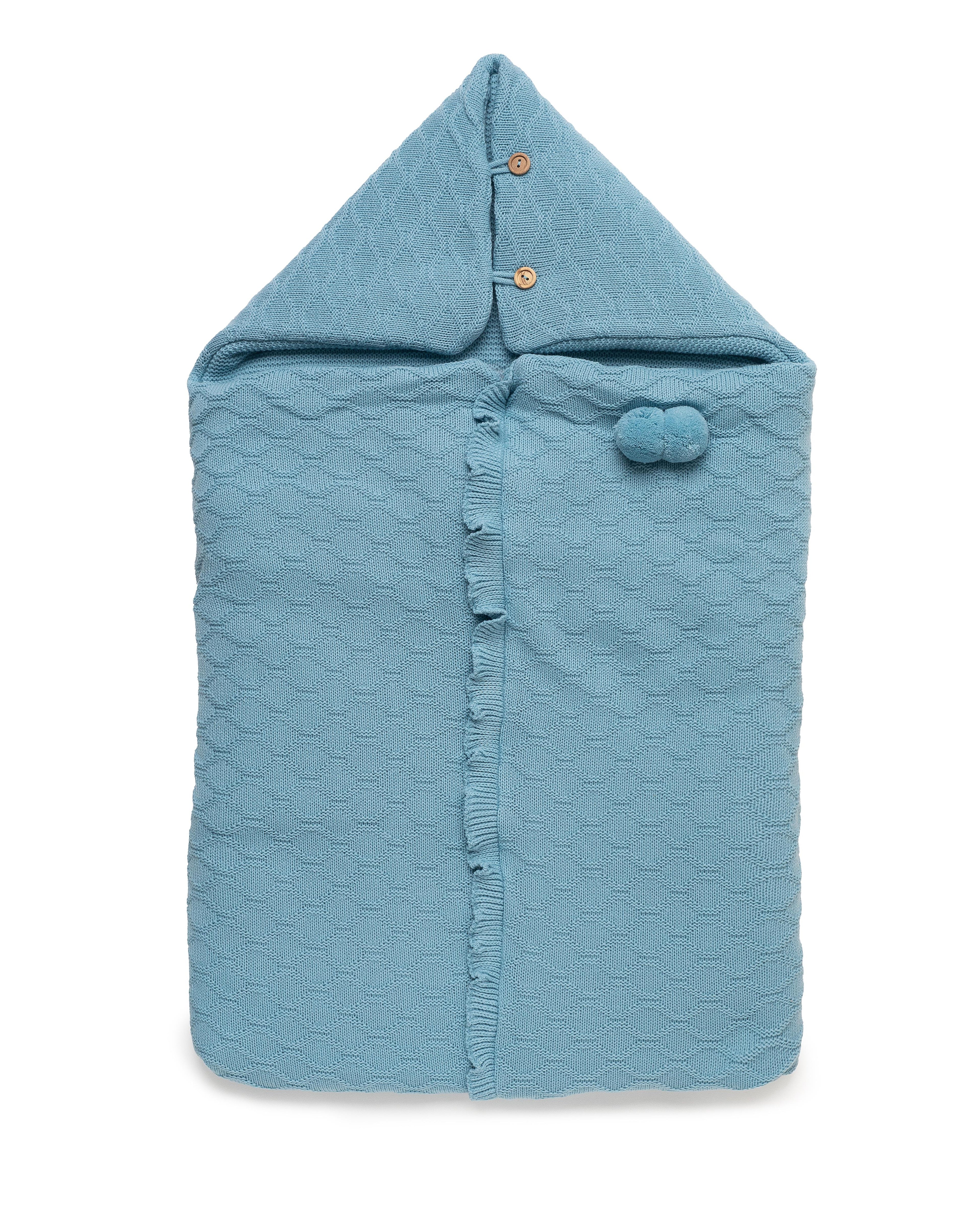 GIACCA A ROMBI SEMPLICI CON CAPPUCCIO