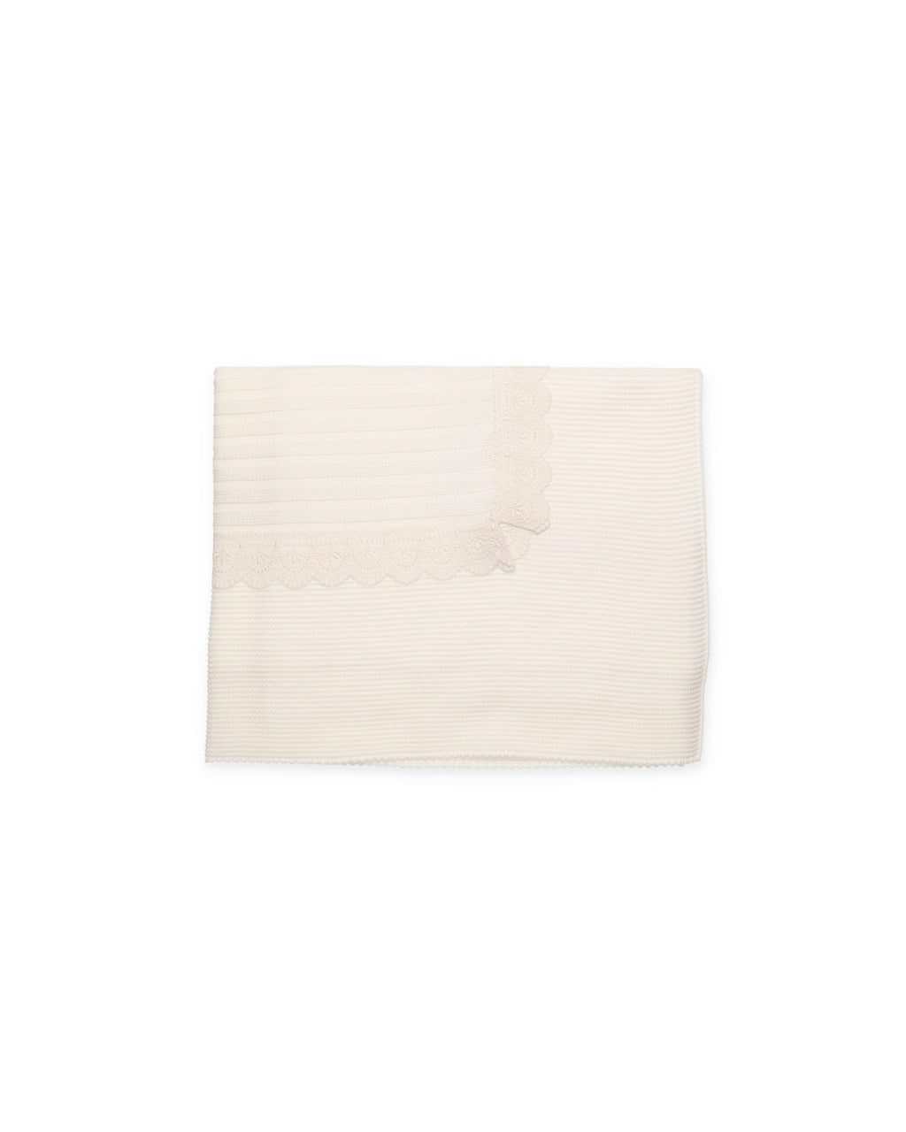 LIN BLANKET WITH LACE 