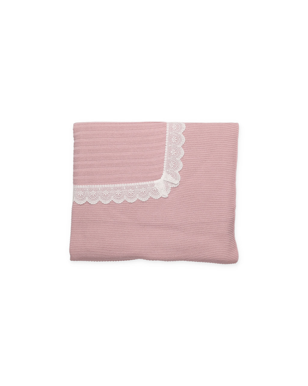 LIN BLANKET WITH LACE 
