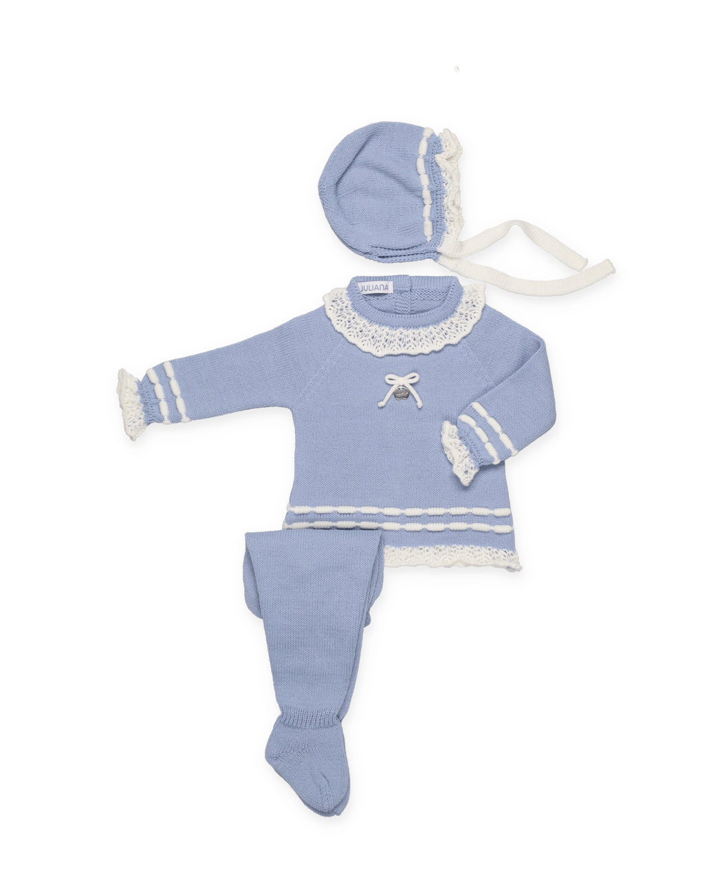 CONJUNTO 3.P LORZAS EMPIECE CALADO