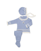 CONJUNTO 3.P LORZAS EMPIECE CALADO