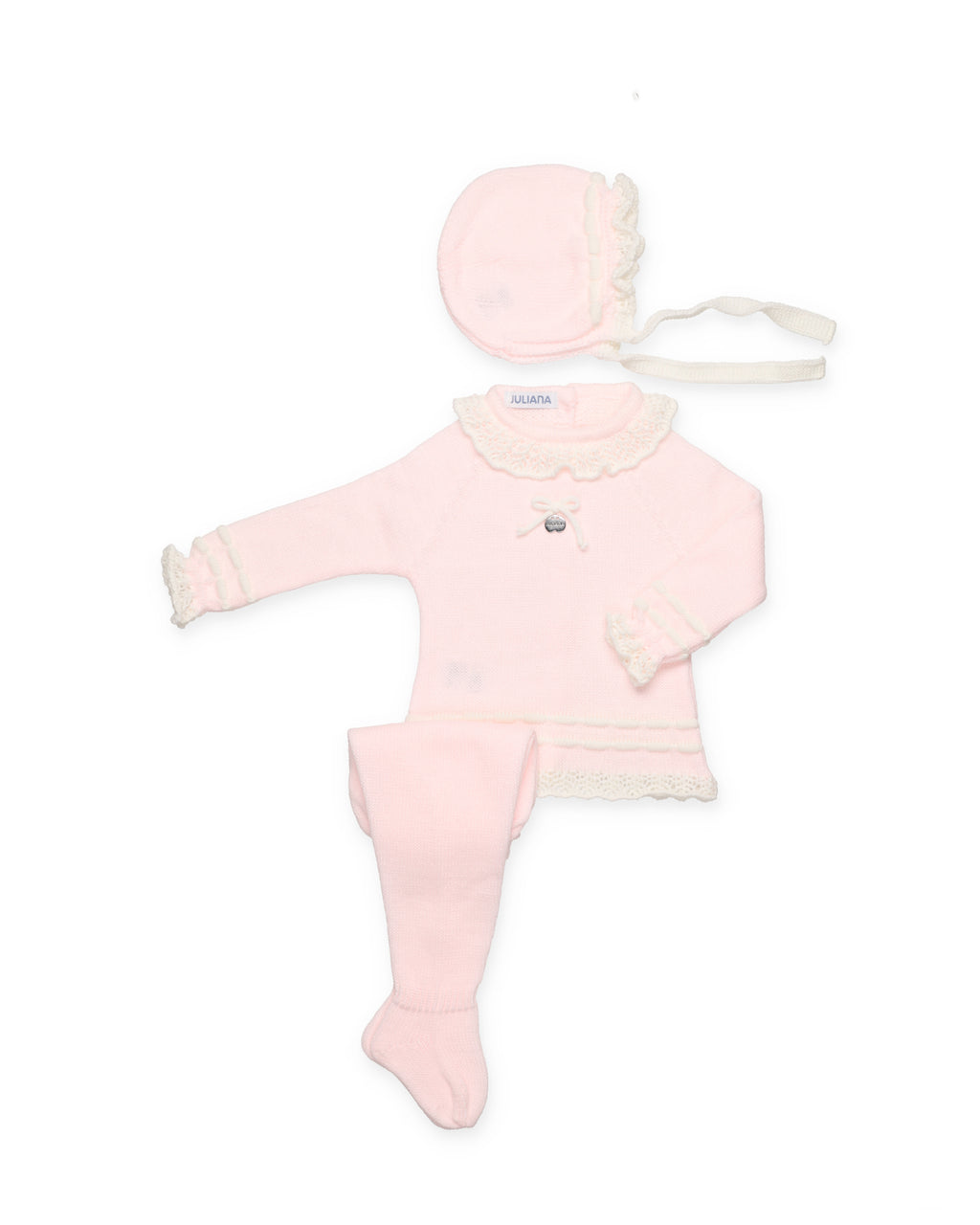 CONJUNTO 3.P LORZAS EMPIECE CALADO