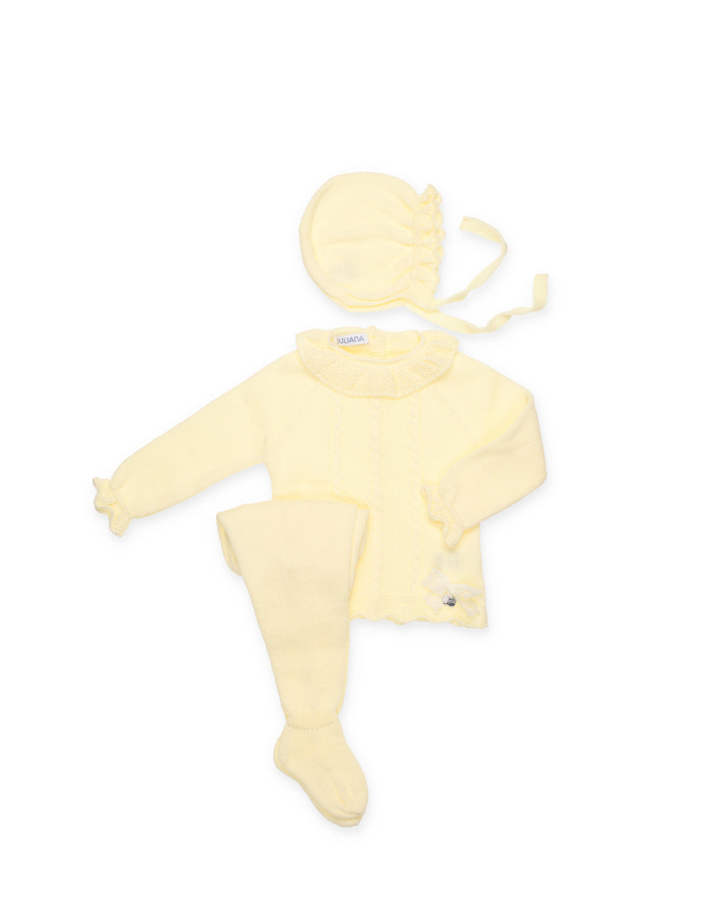 CONJUNTO 3.P TRENZAS VERTICALES