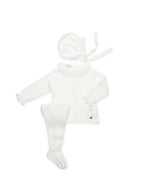 CONJUNTO 3.P TRENZAS VERTICALES