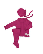 CONJUNTO 3.P TRENZAS VERTICALES