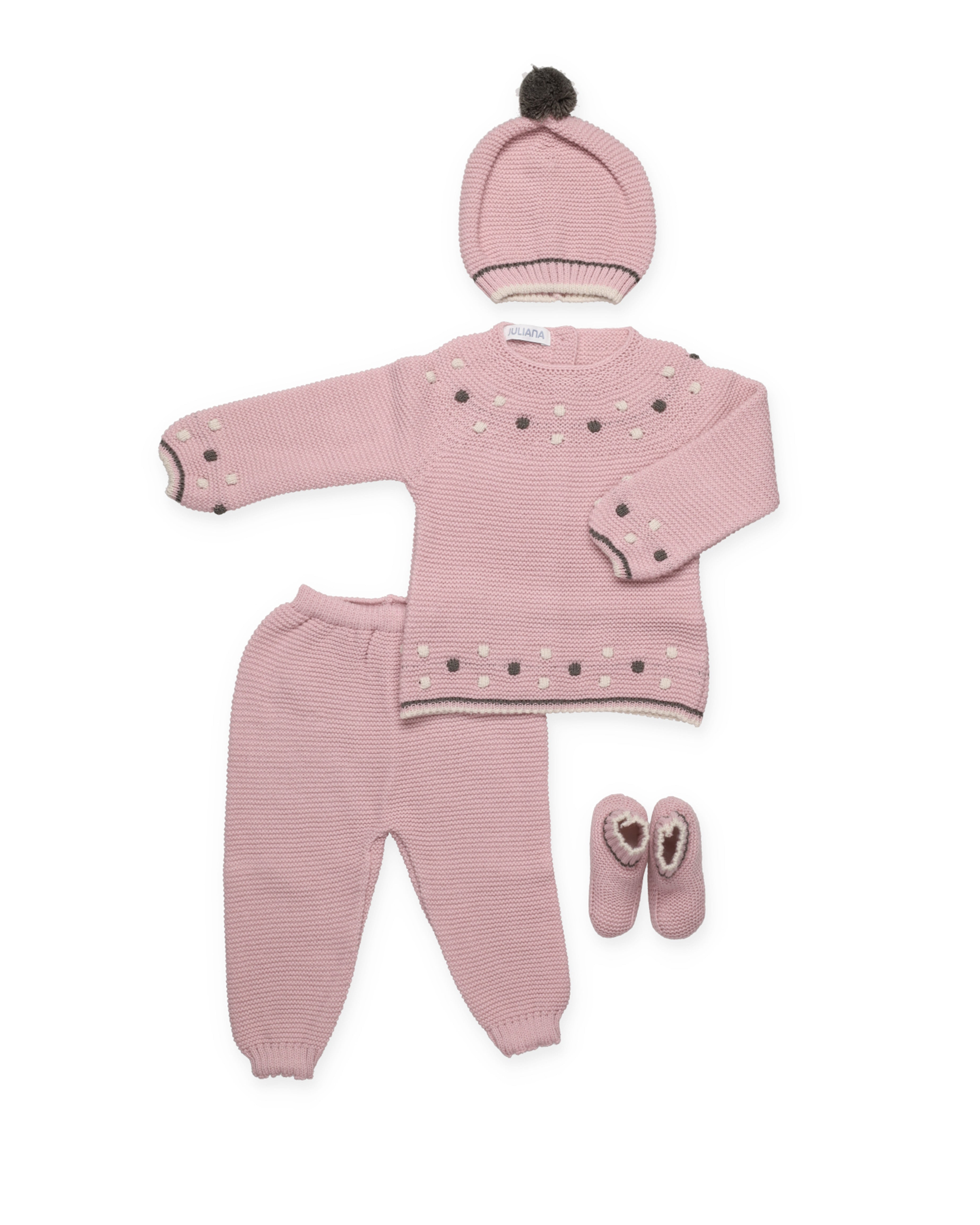 SET 4.P LIN BODOQUES COLORI STIVALE