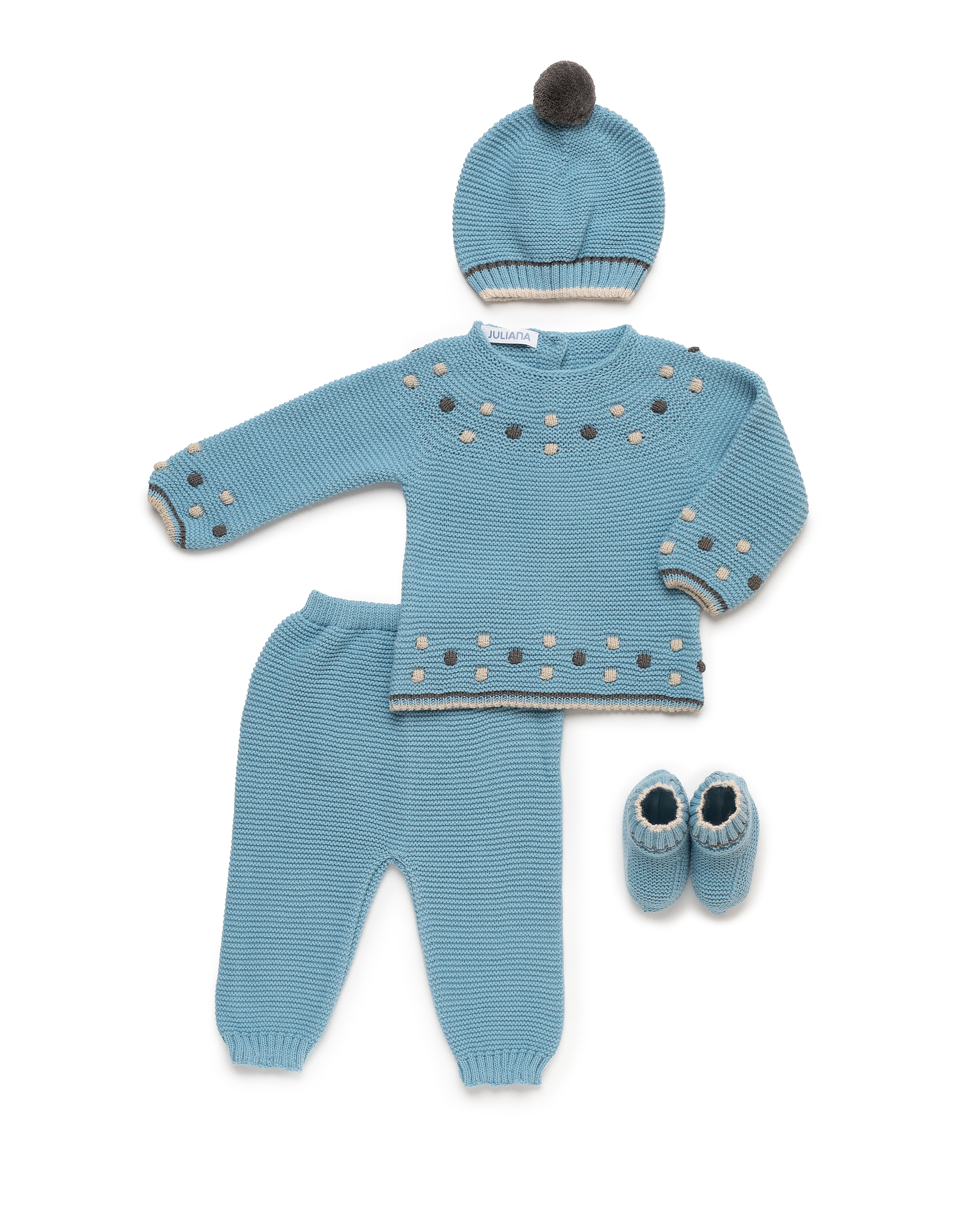 SET 4.P LIN BODOQUES COLORI STIVALE