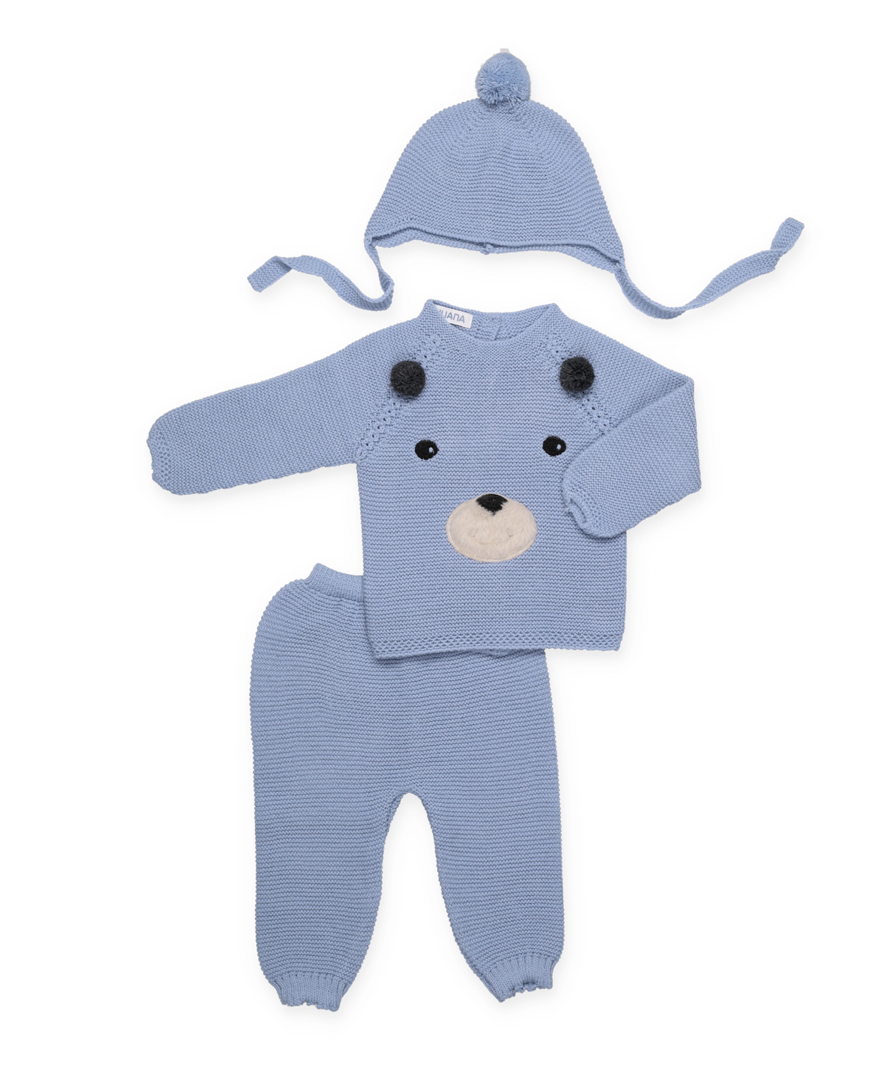 SET 3.P PANTALONI CON FACCIA D'ORSO