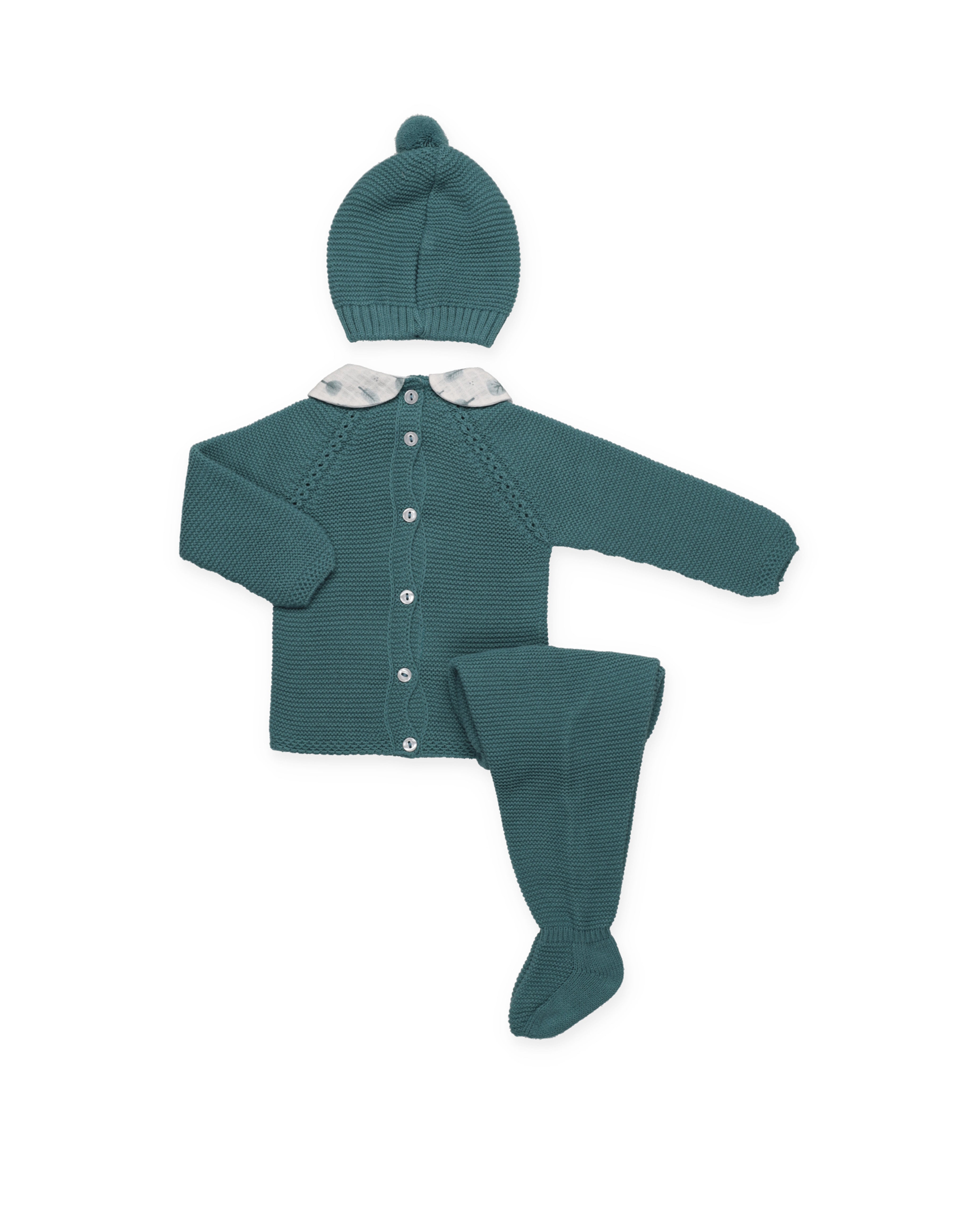 SET 3.P TRECCE SPALLE COLLO ALBERI