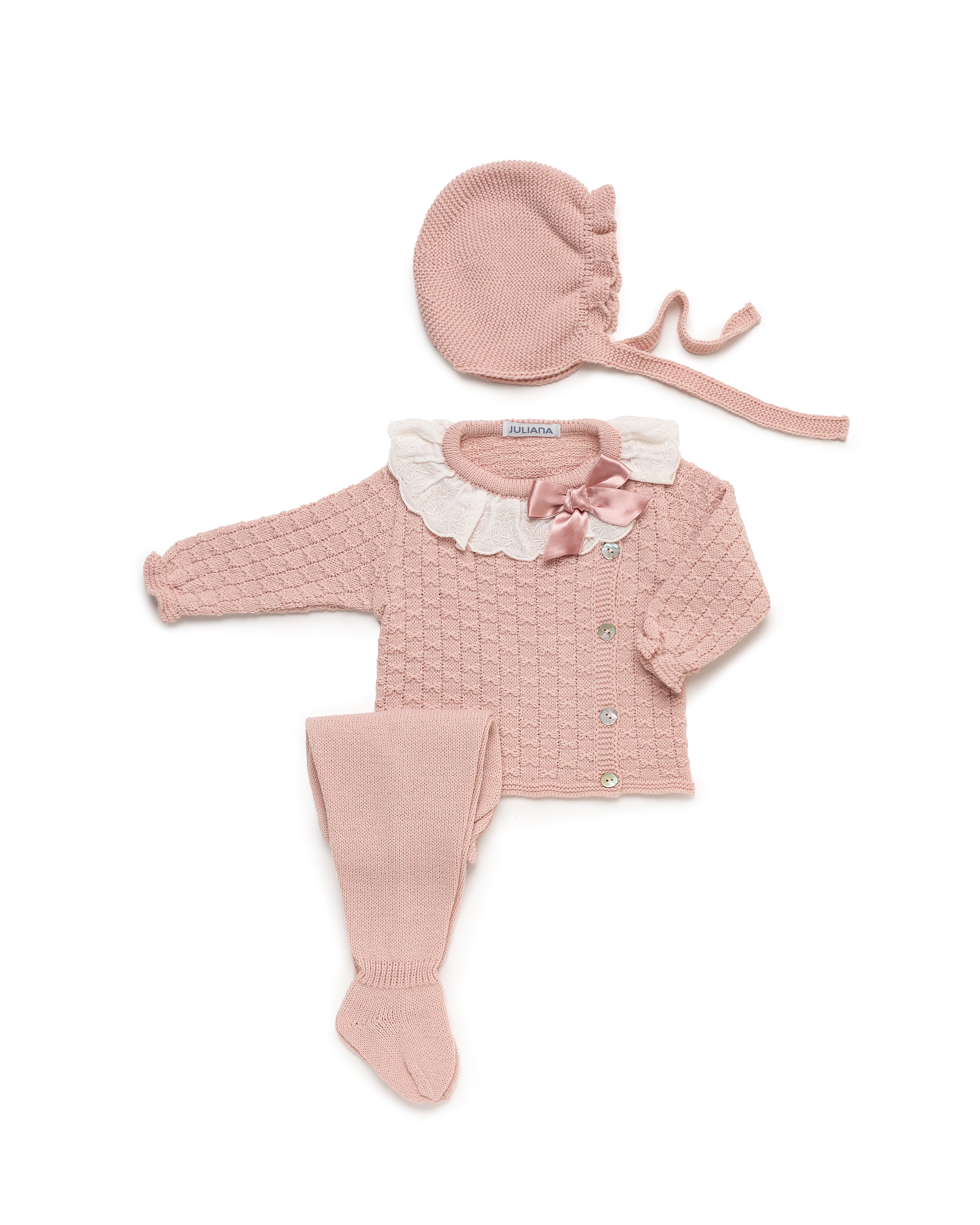 CONJUNTO 3.P TODO TRENCITAS PUNTILLA