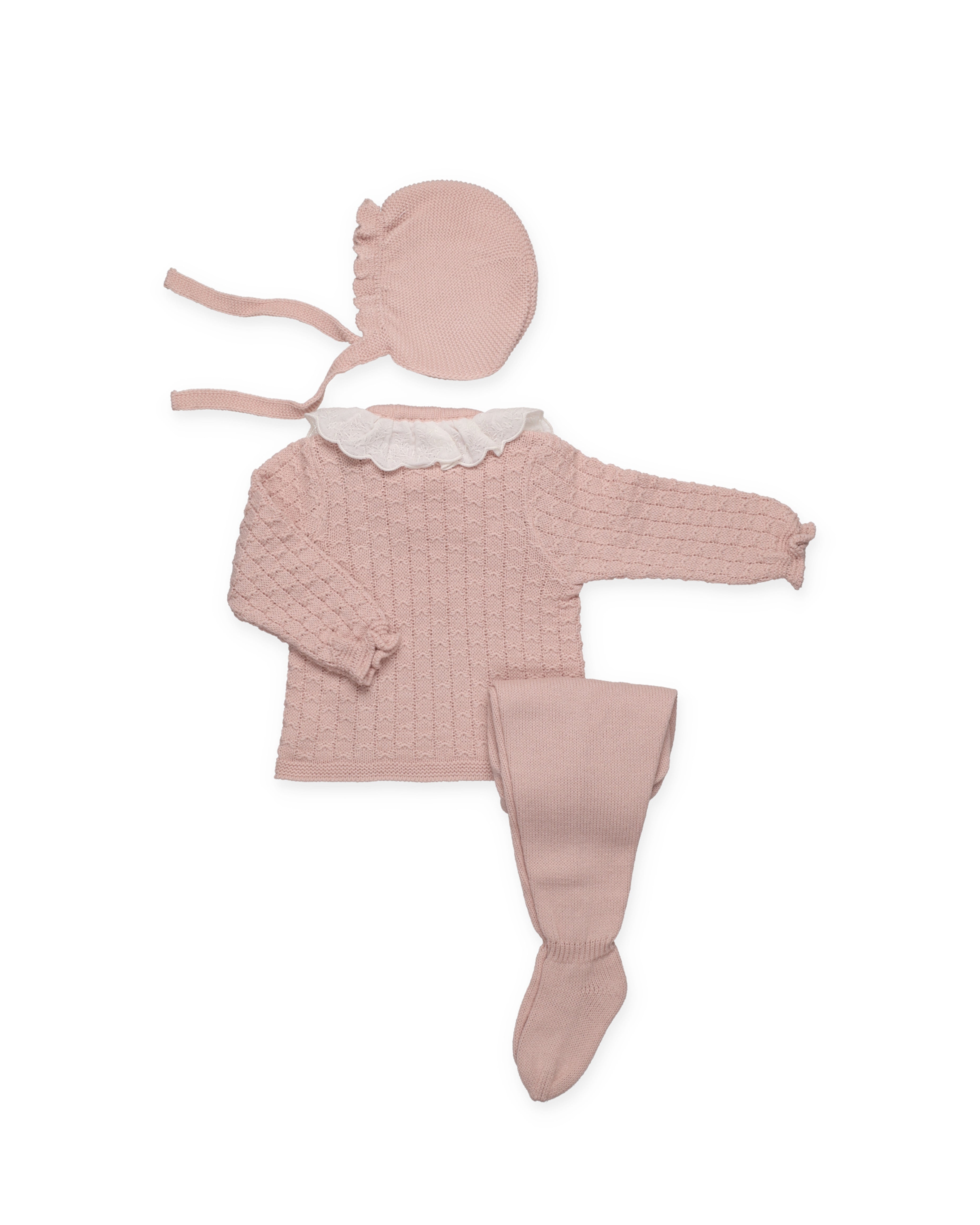 SET 3.P TUTTE LE TRECCE PIZZO