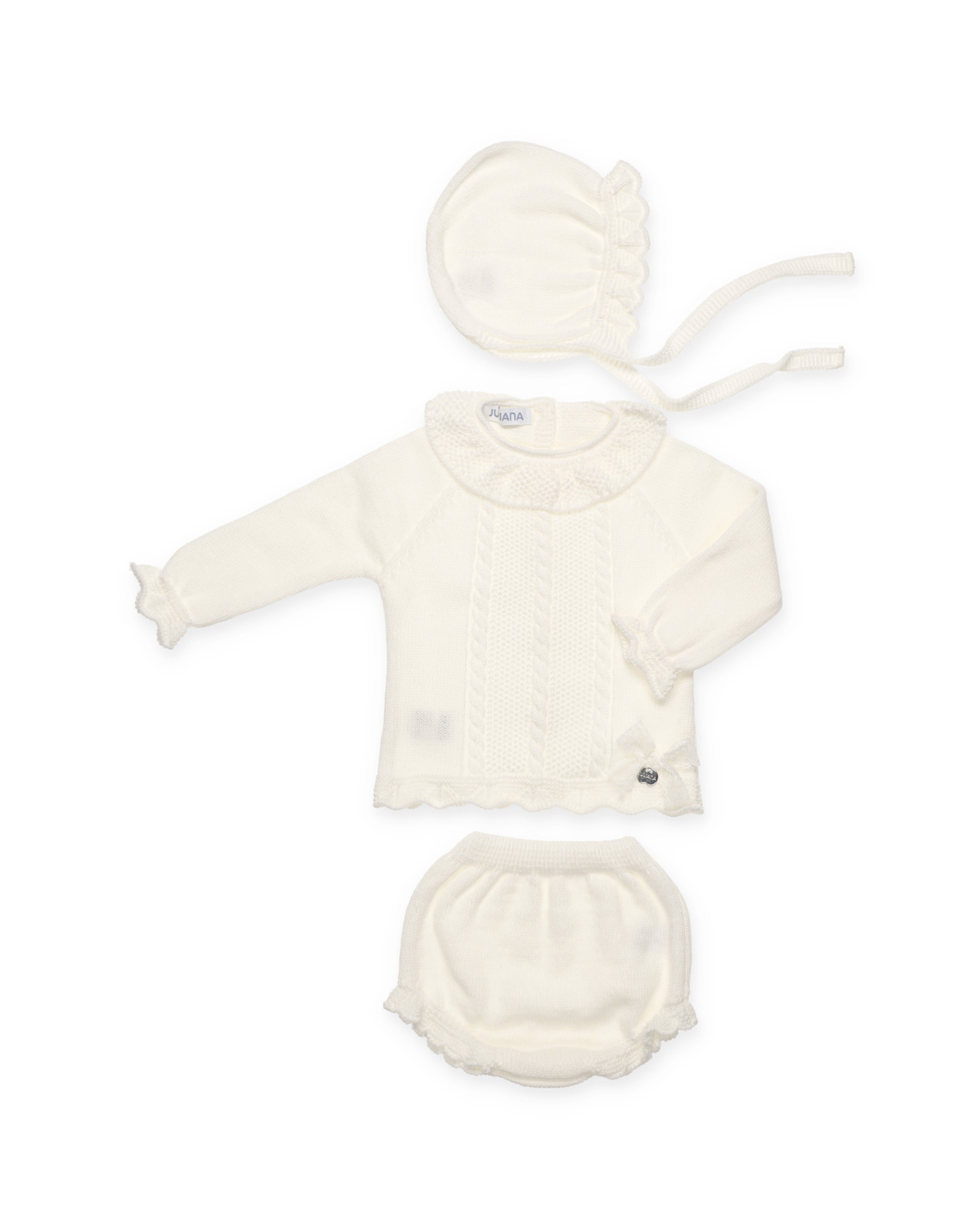 SET 3.P BRGA TRECCE VERTICALI A MAGLIA