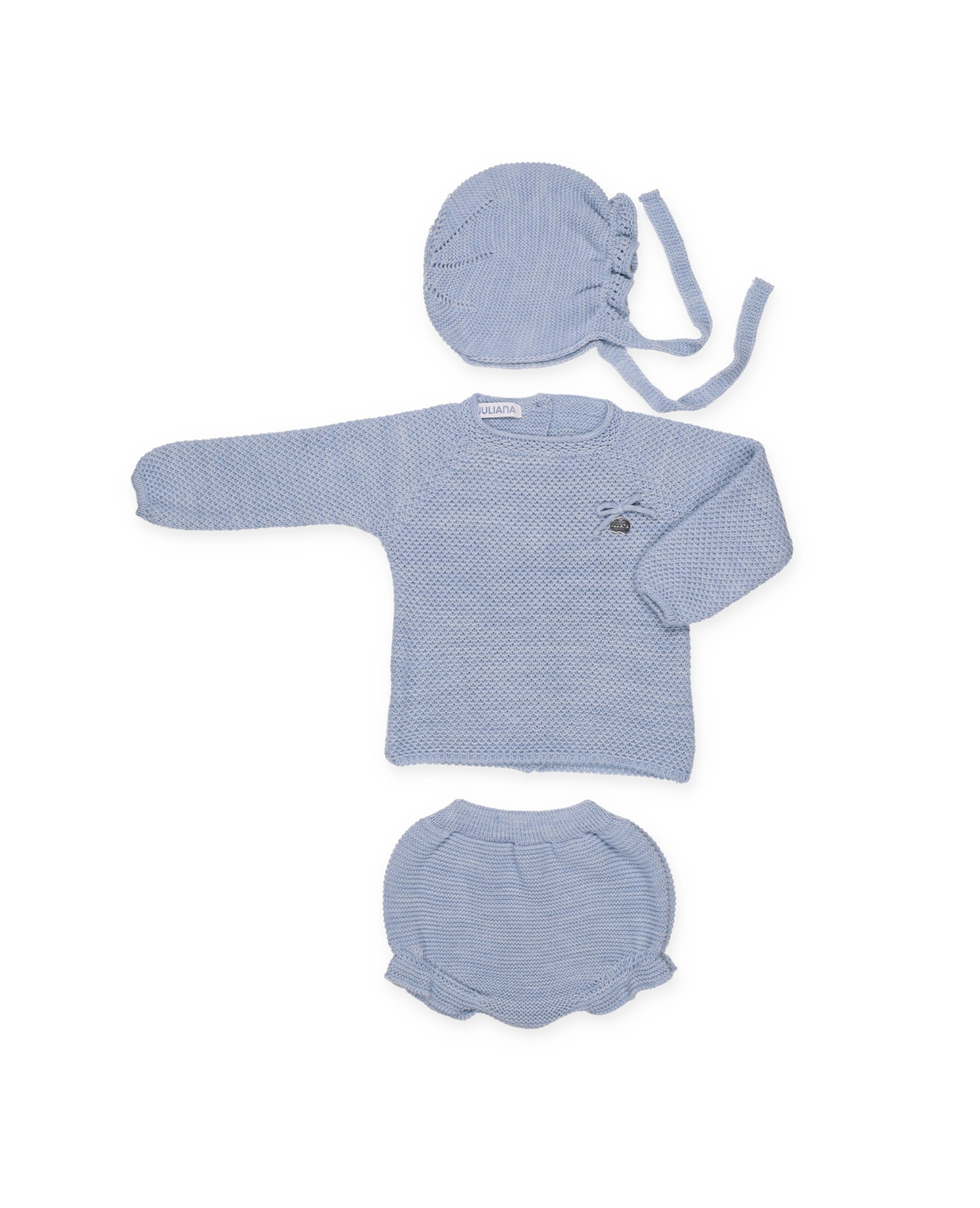 SET 3.P SLIP IN MAGLIA CON ARRICCIATURE