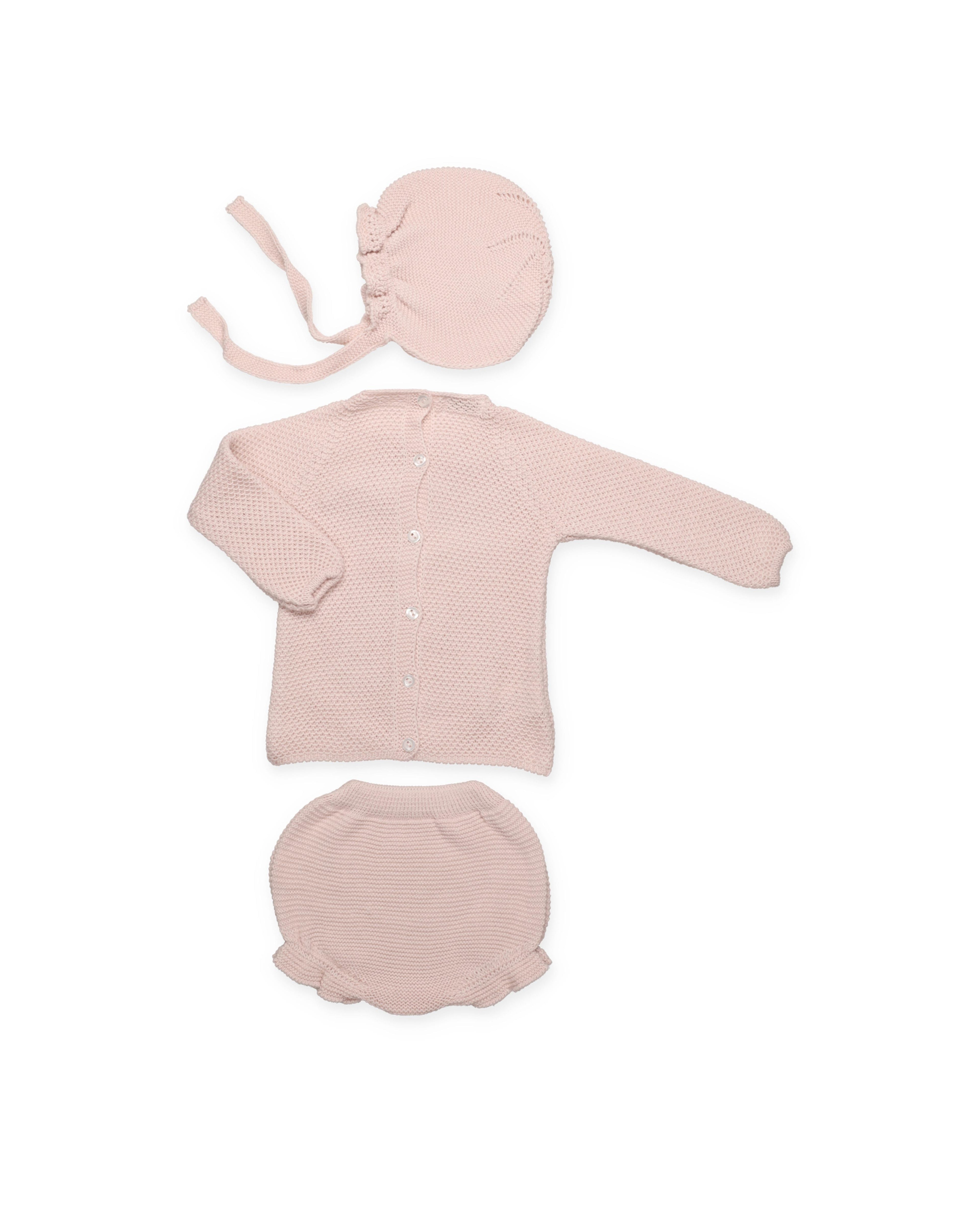 SET 3.P SLIP IN MAGLIA CON ARRICCIATURE