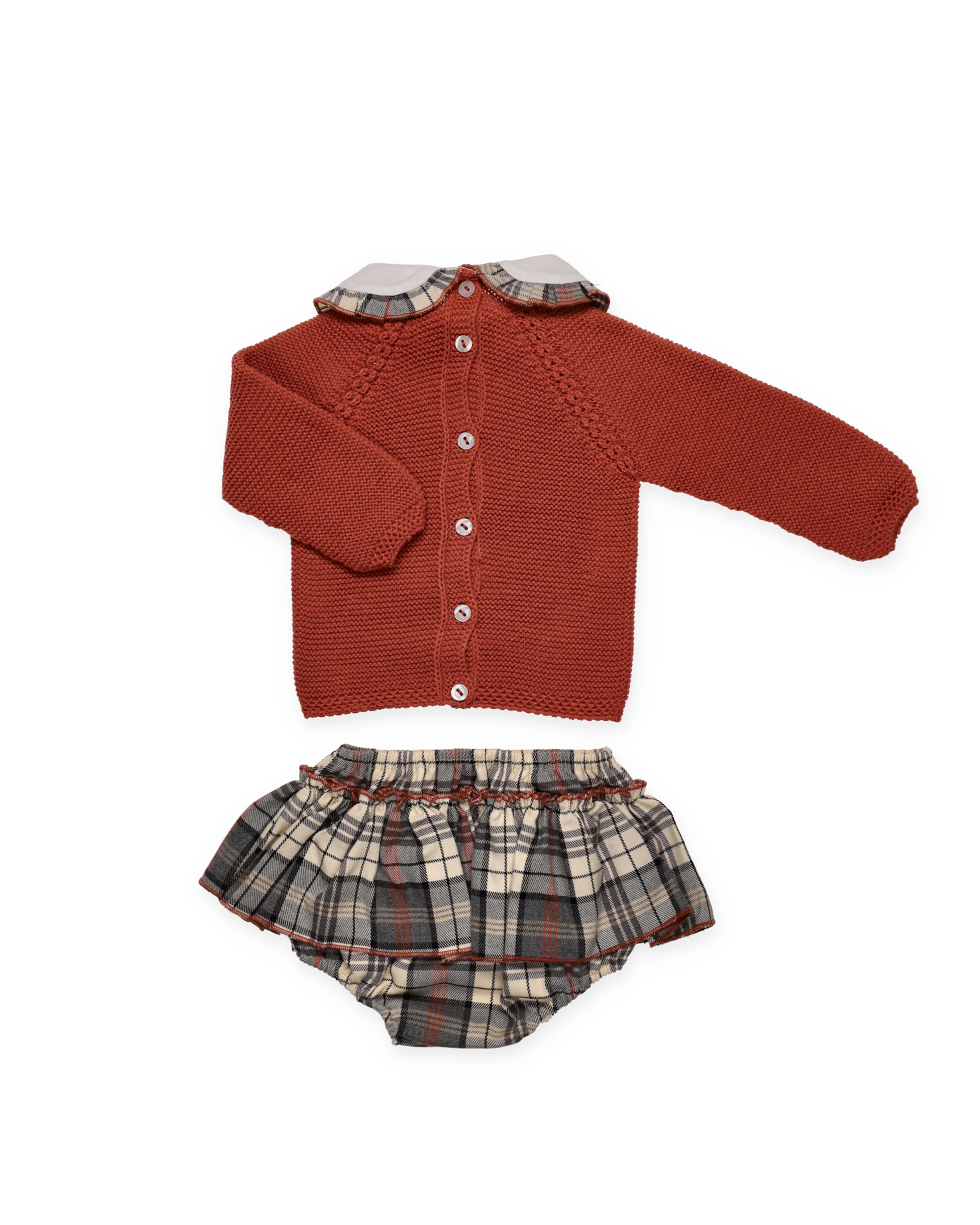 CONJUNTO BRAGA VOLANTE CUELLO VOLANTE