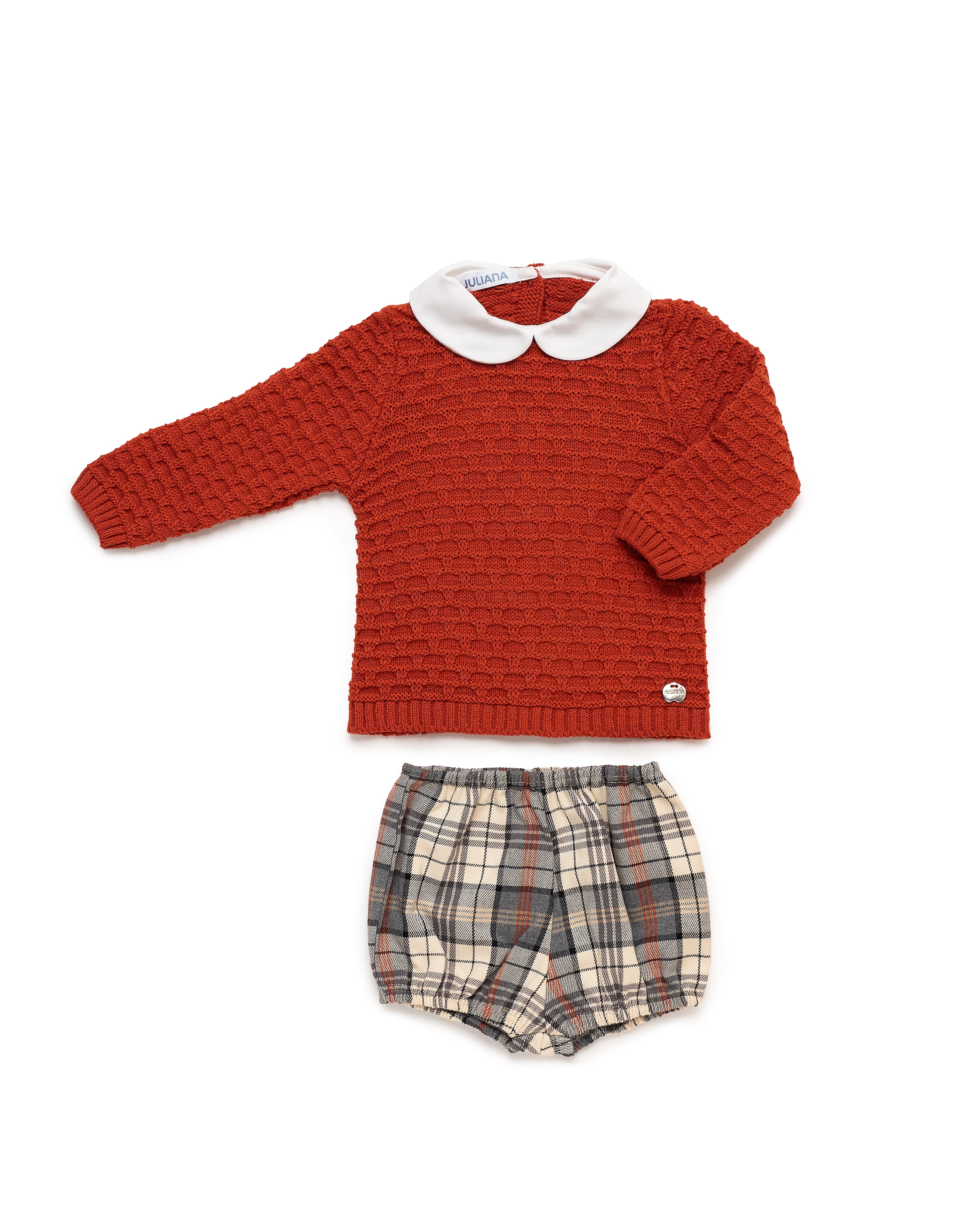 SET DI PANTALONI A QUADRI VASTI