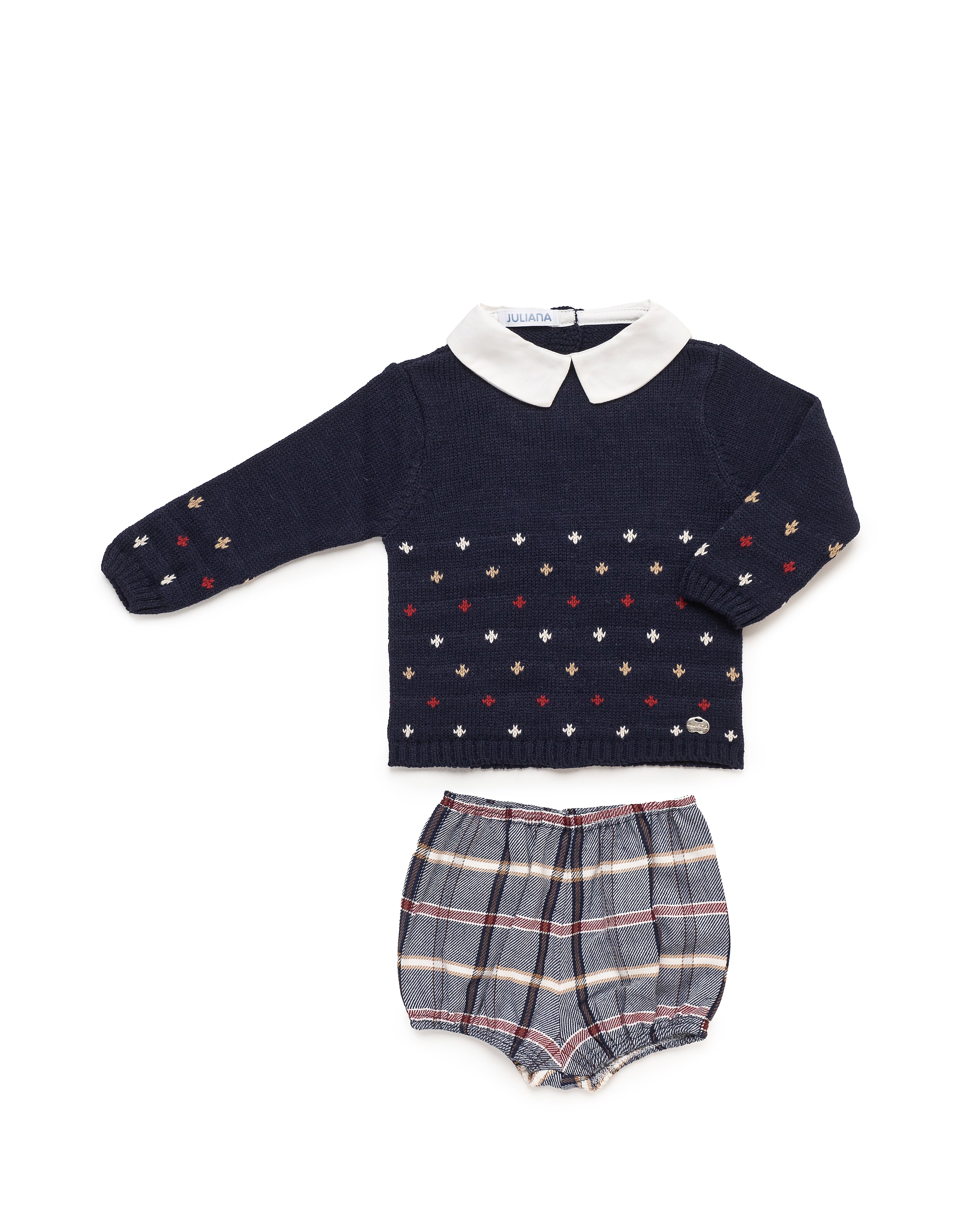 CONJUNTO PANTALON CUADRO ESTRELLAS