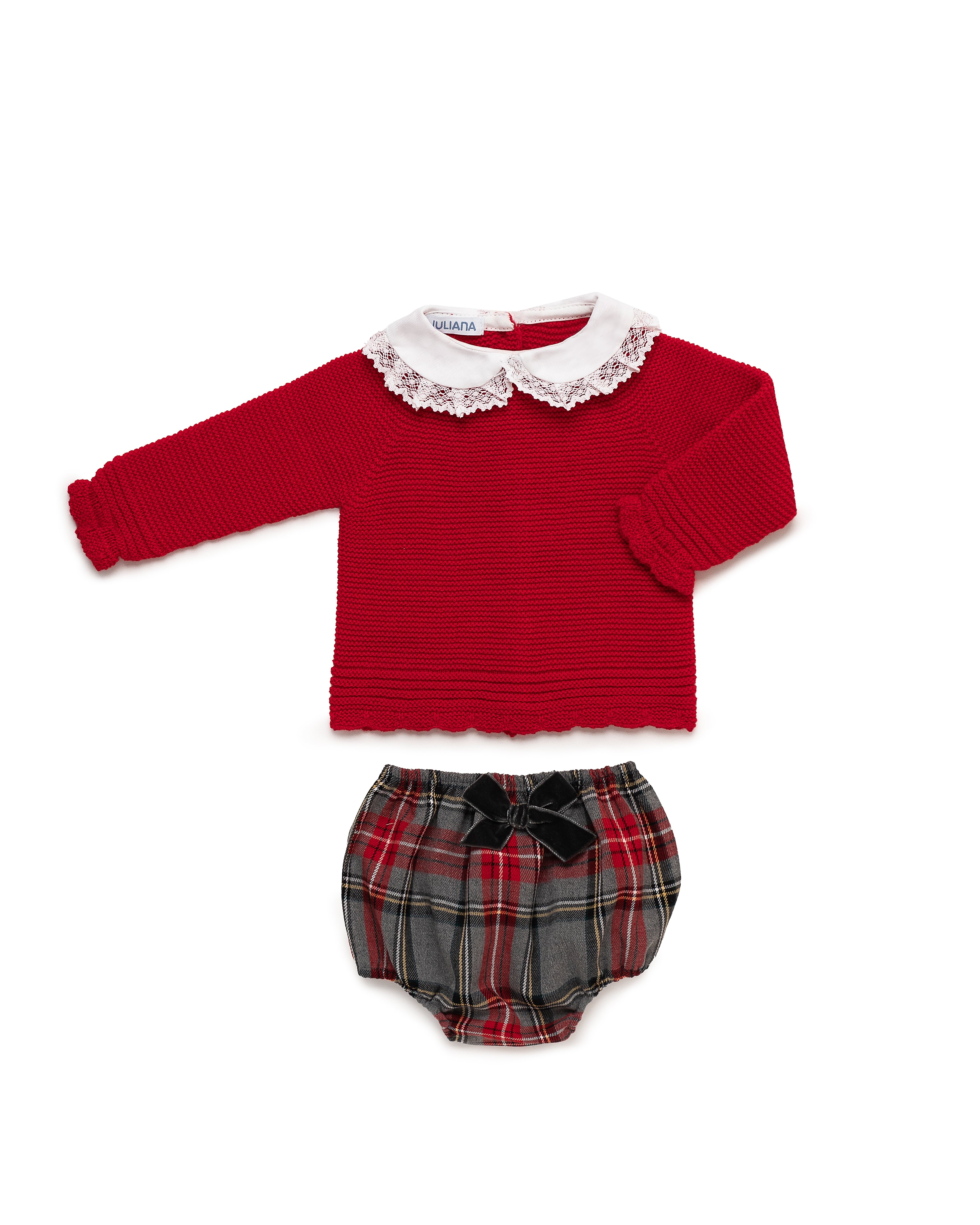 CONJUNTO BRAGA CUADROS VOL.TERCIOPELO