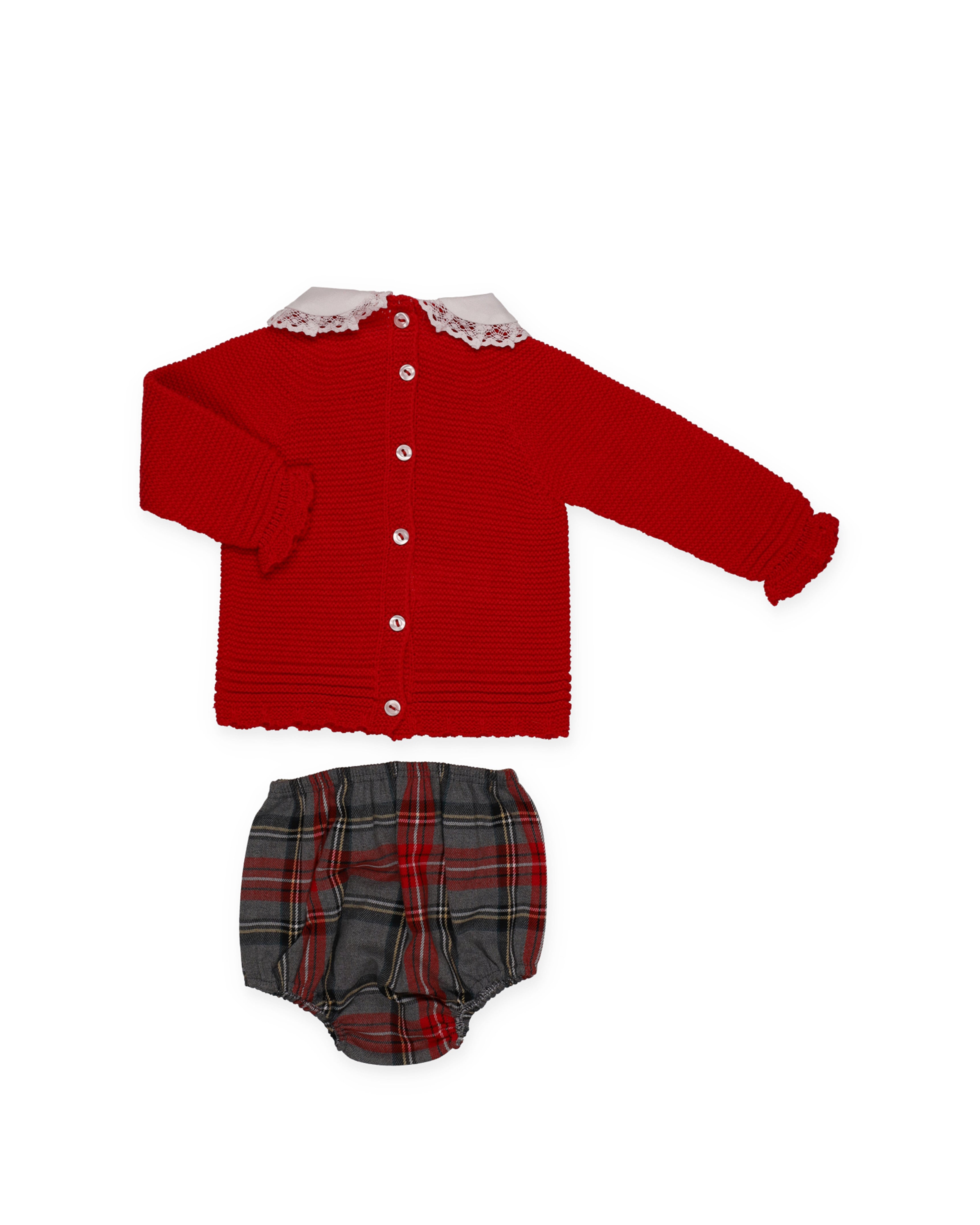 CONJUNTO BRAGA CUADROS VOL.TERCIOPELO