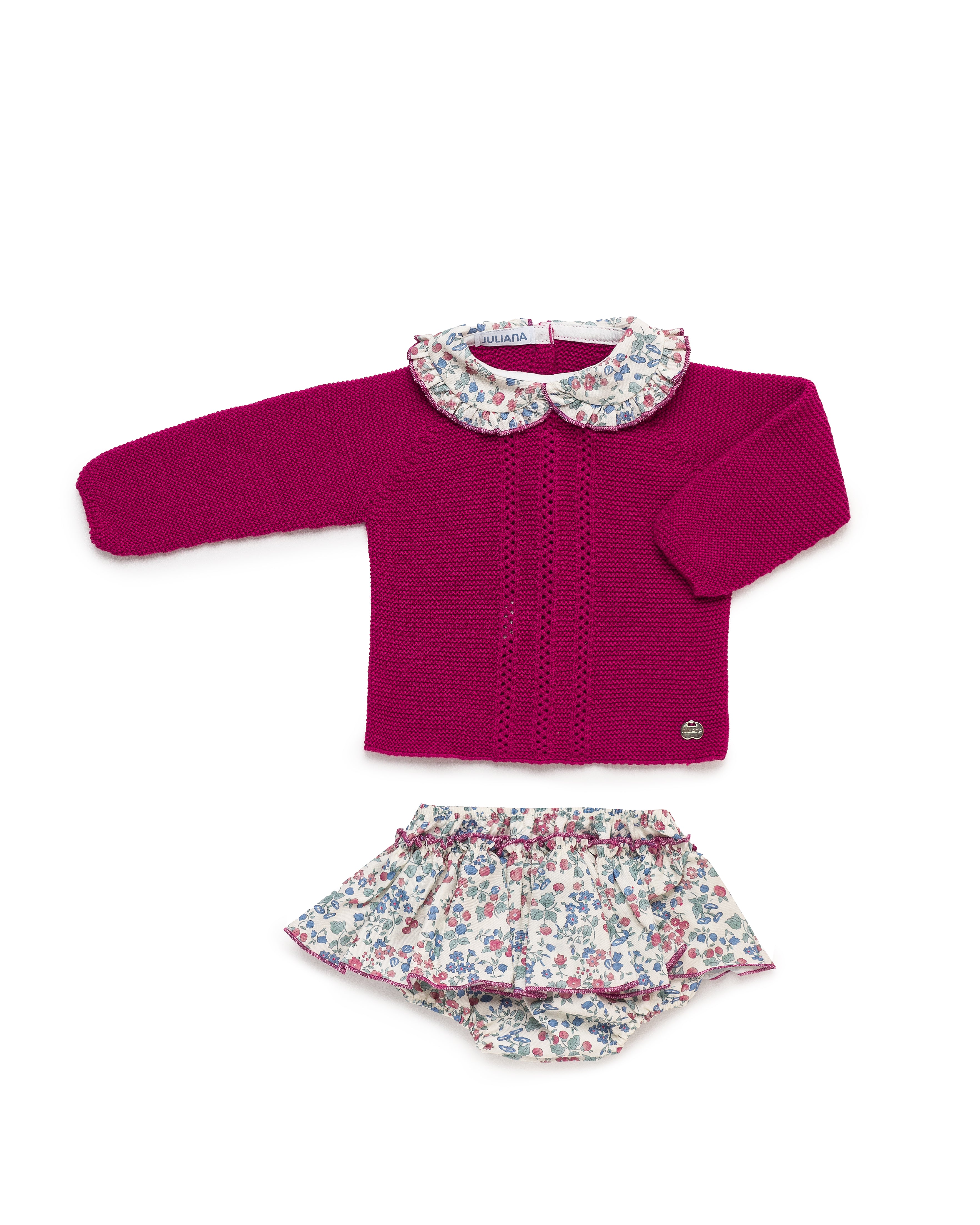 CONJUNTO BRAGA VOLANTE FLORECITAS