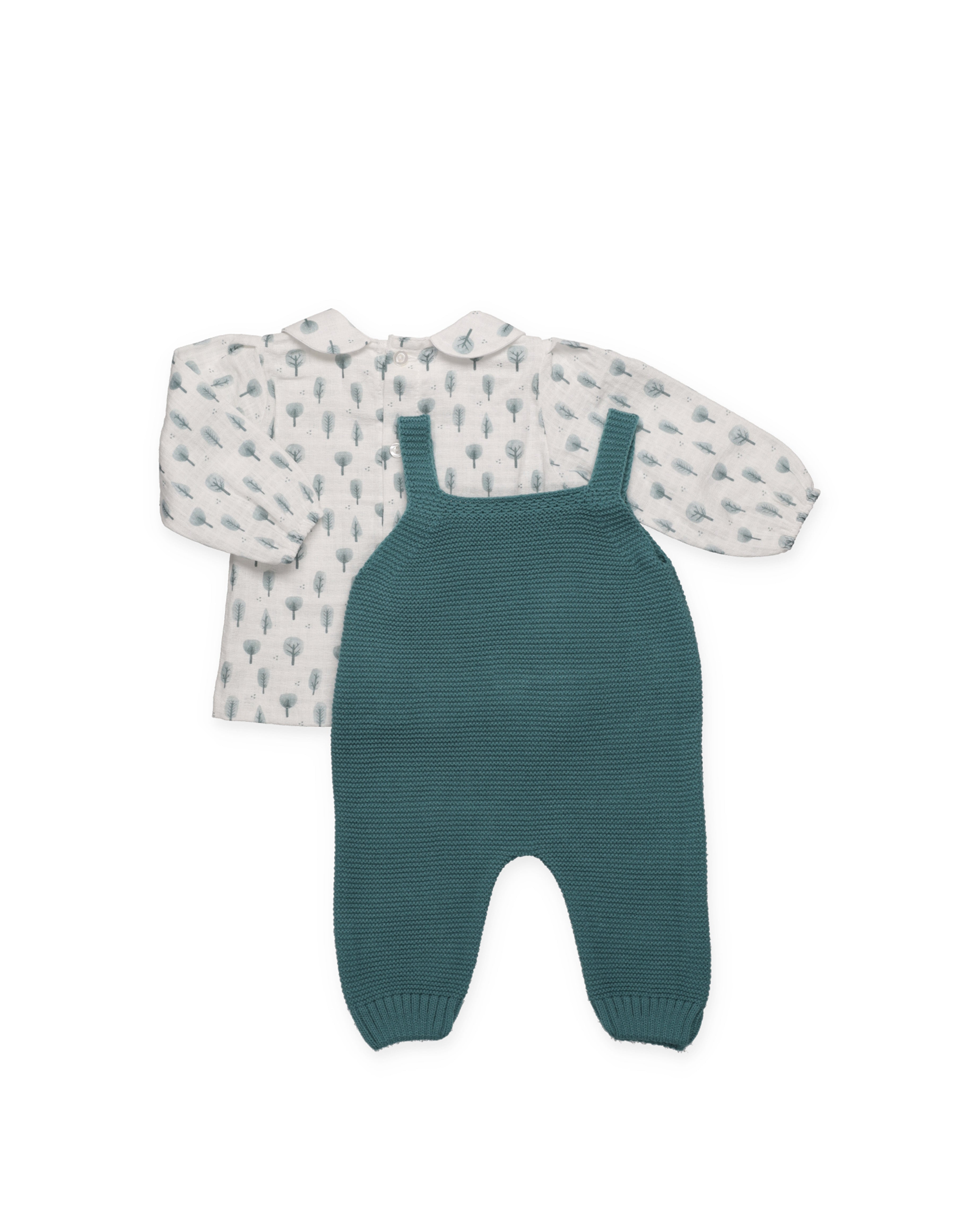 SALOPETTE IN MAGLIA ALBERI