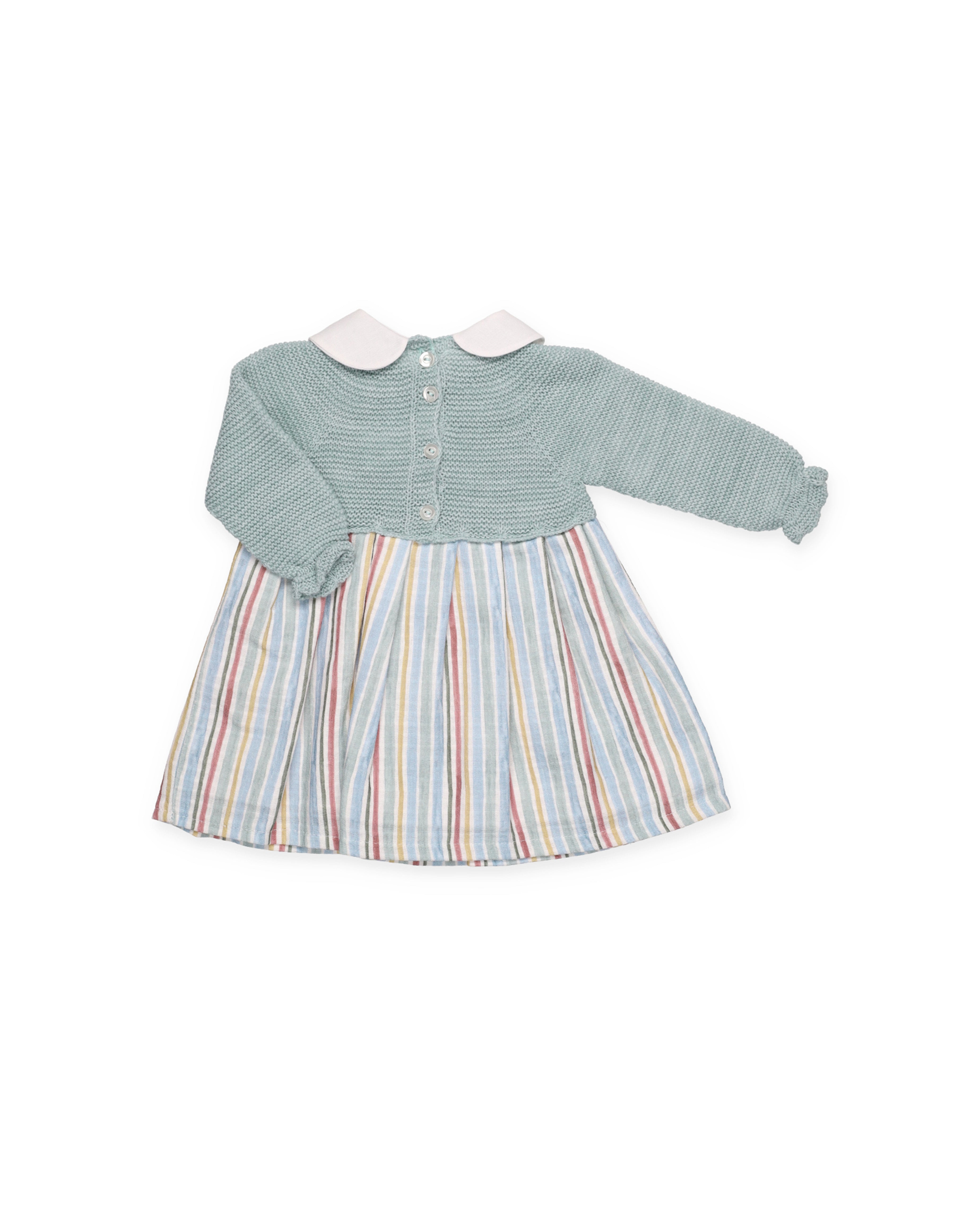 ABITO IN MAGLIA A RIGHE