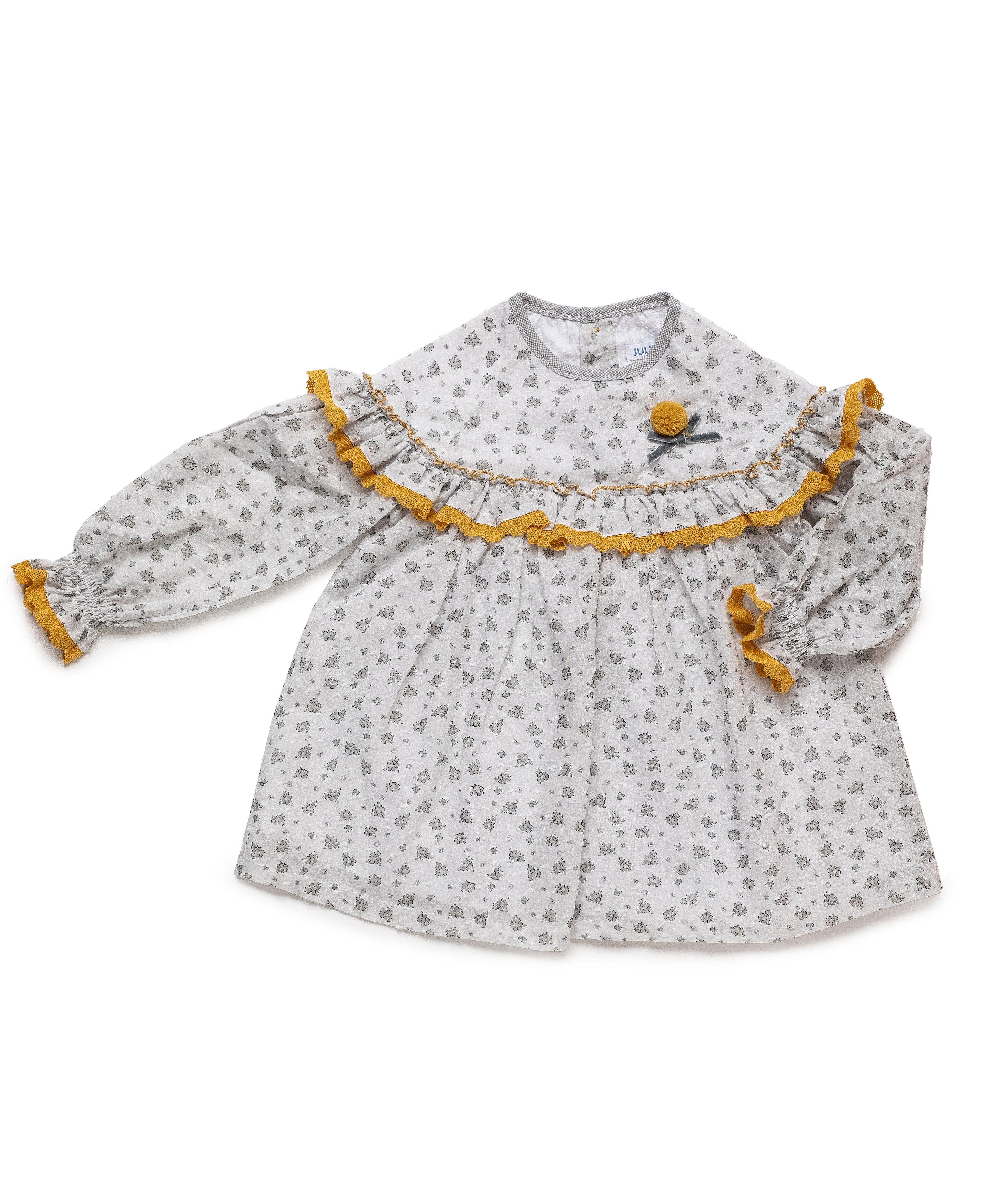 VESTIDO ENTERIZO FLORECITAS