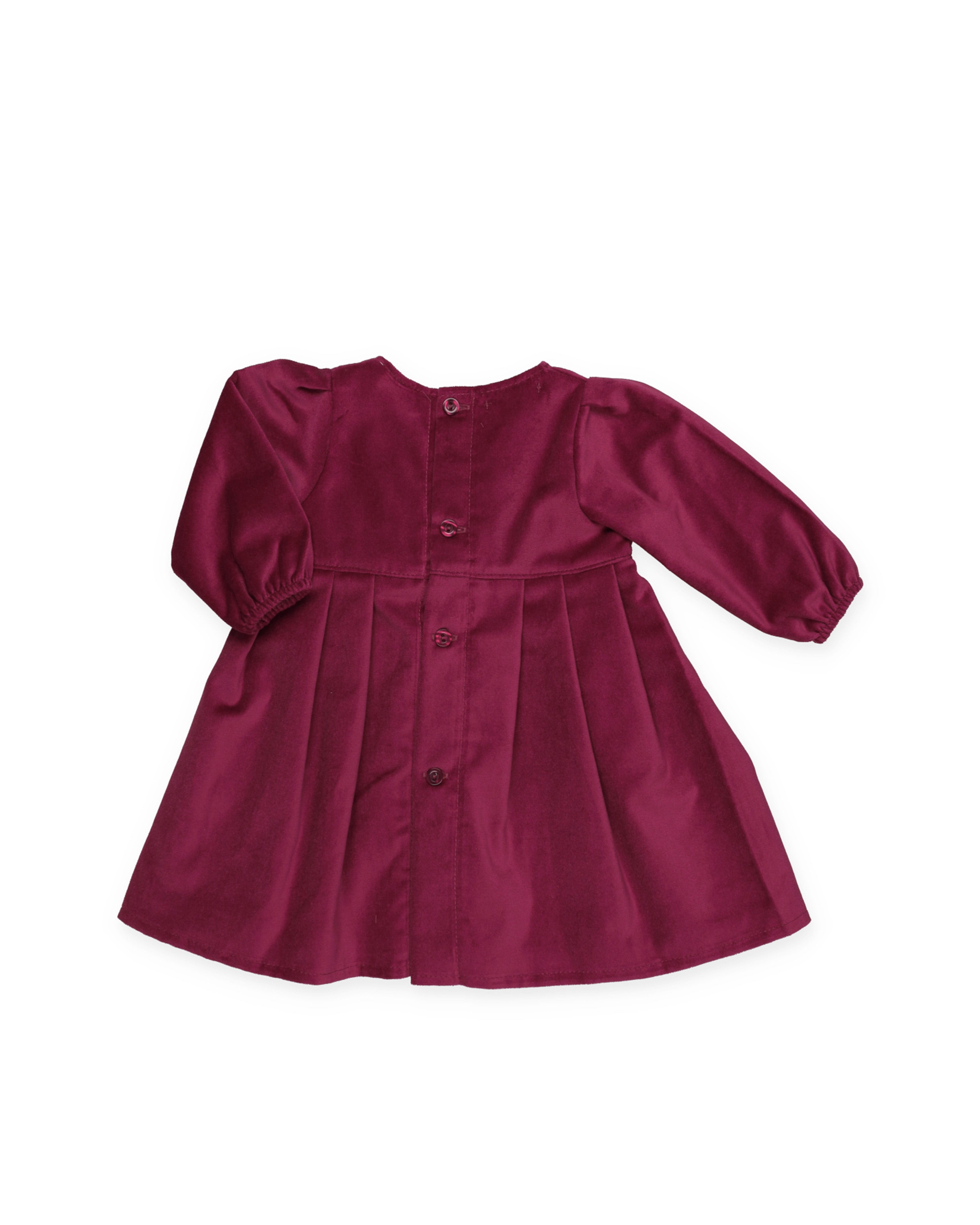 ABITO IN VELLUTO CON FIOCCO