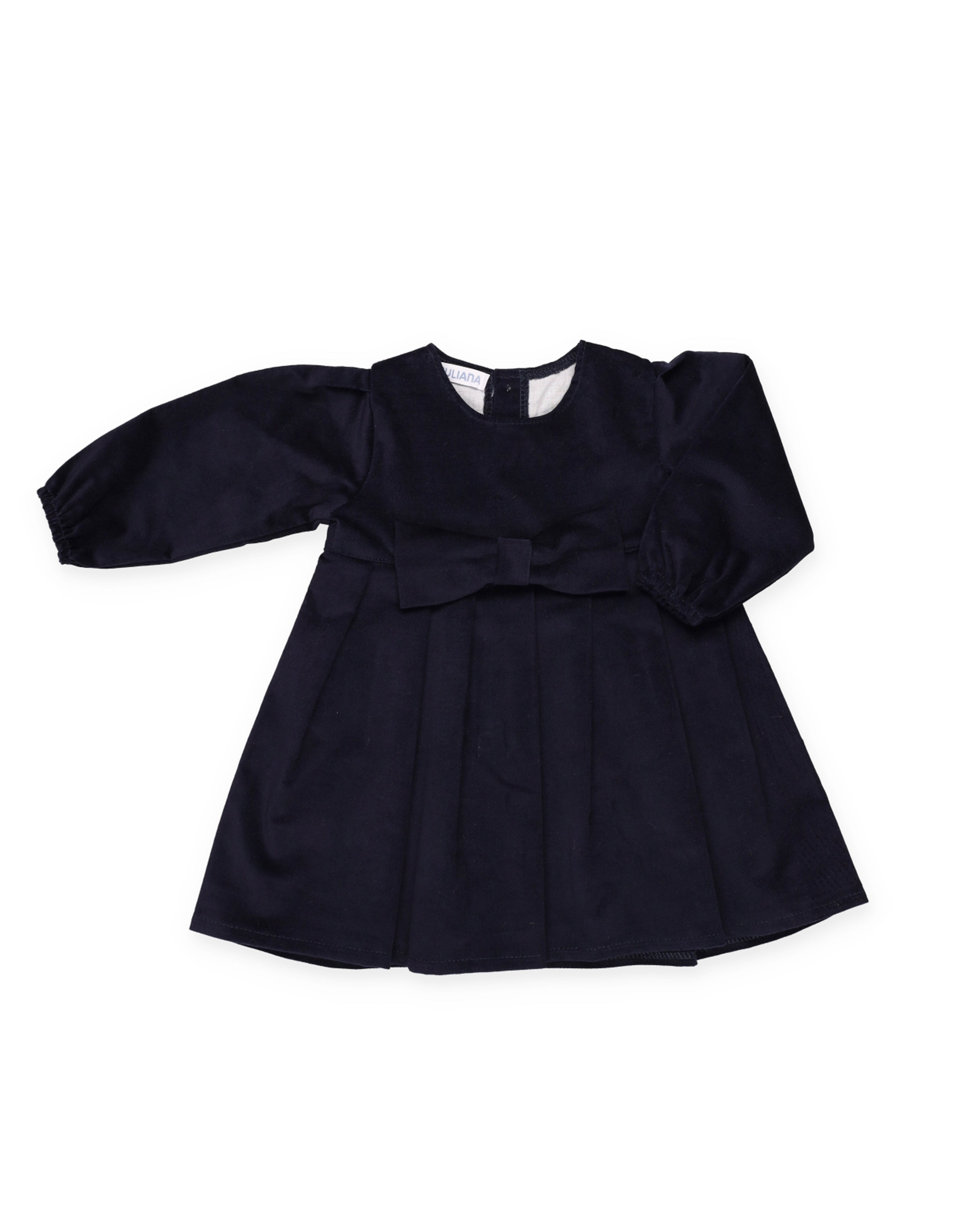 VESTIDO TERCIOPELO LAZO