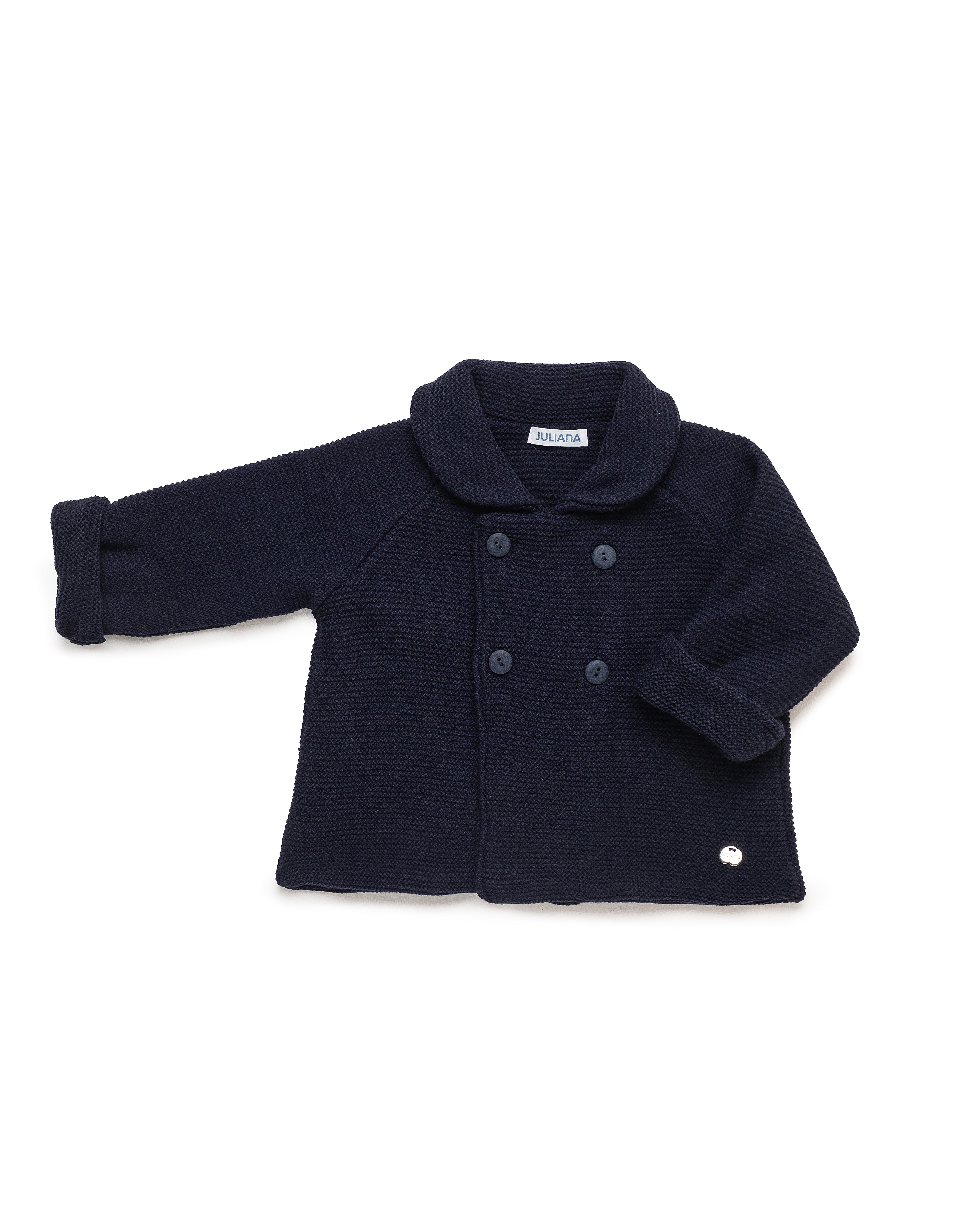 CAPPOTTO IN MAGLIA CON COLLO IN MAGLIA