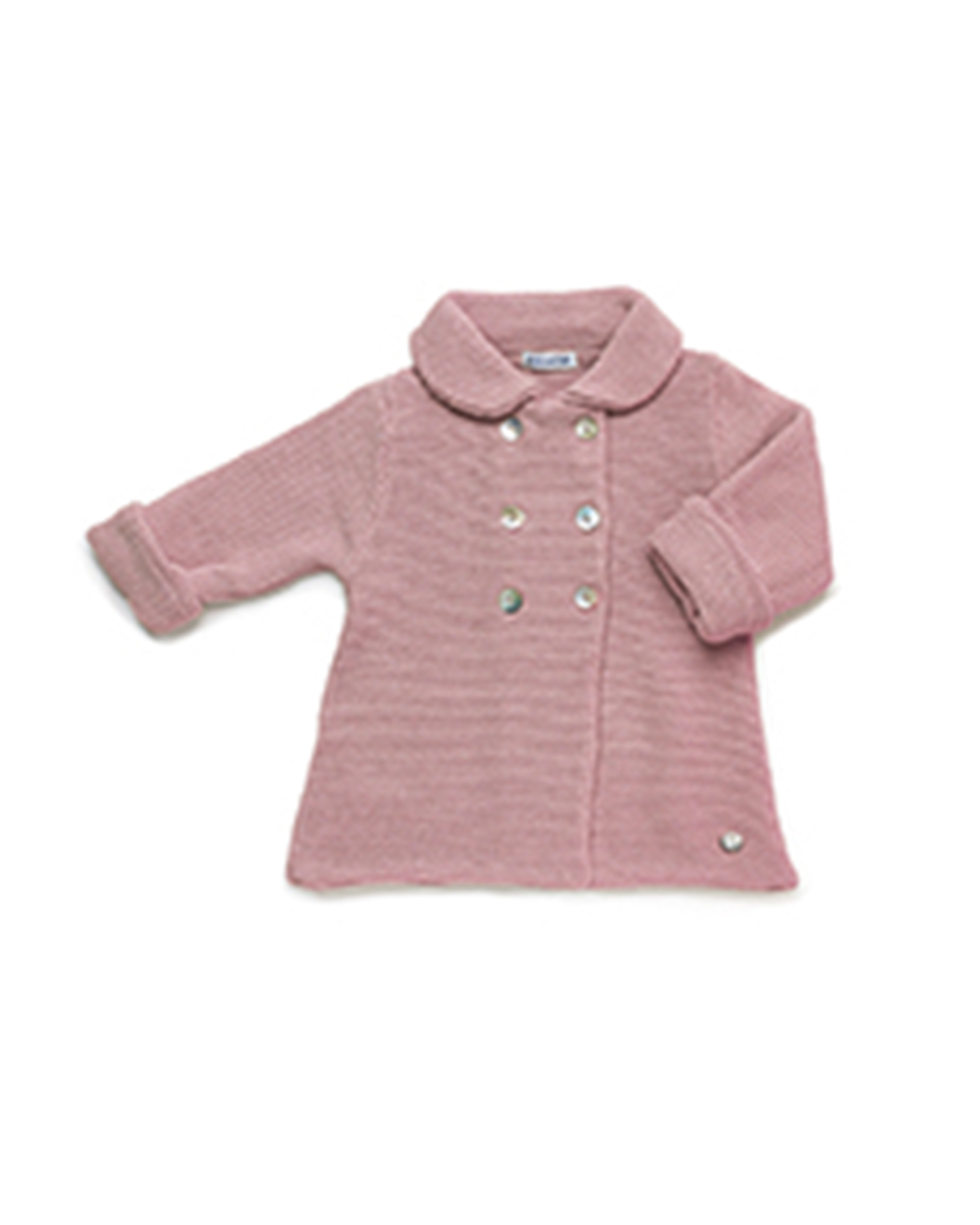 CAPPOTTO IN MAGLIA CON COLLO IN MAGLIA