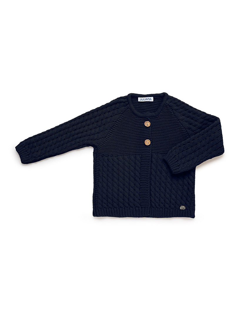 GIACCA LUNGA CON TRECCE