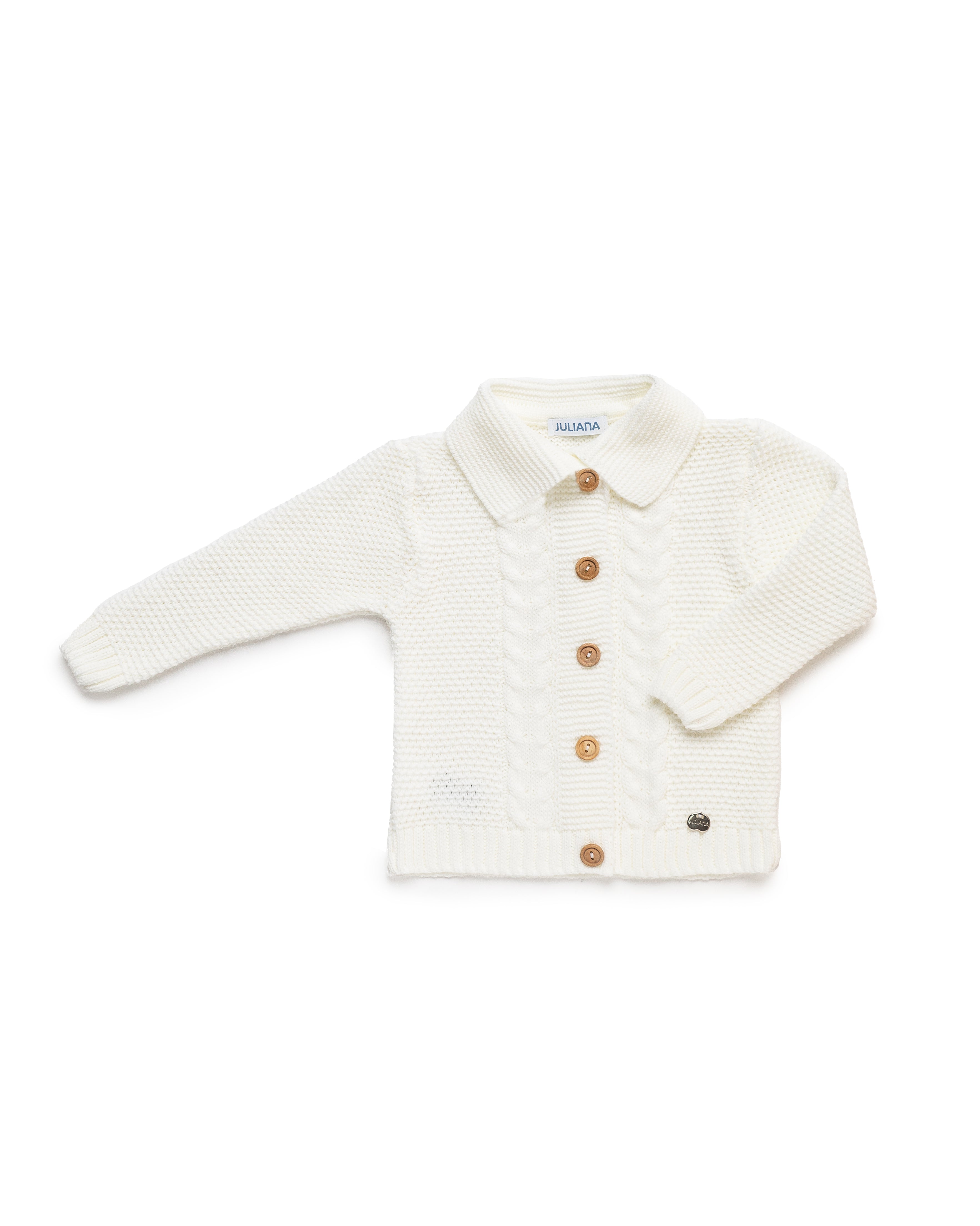 GIACCA LUNGA CON 2 TRECCE