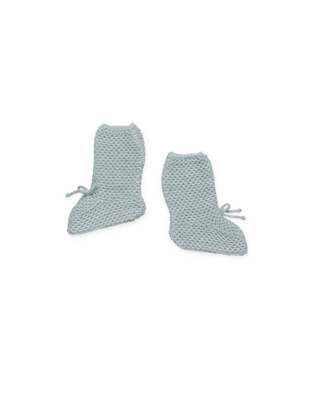 CHAIN PATTERN KNITTED BOOTS 