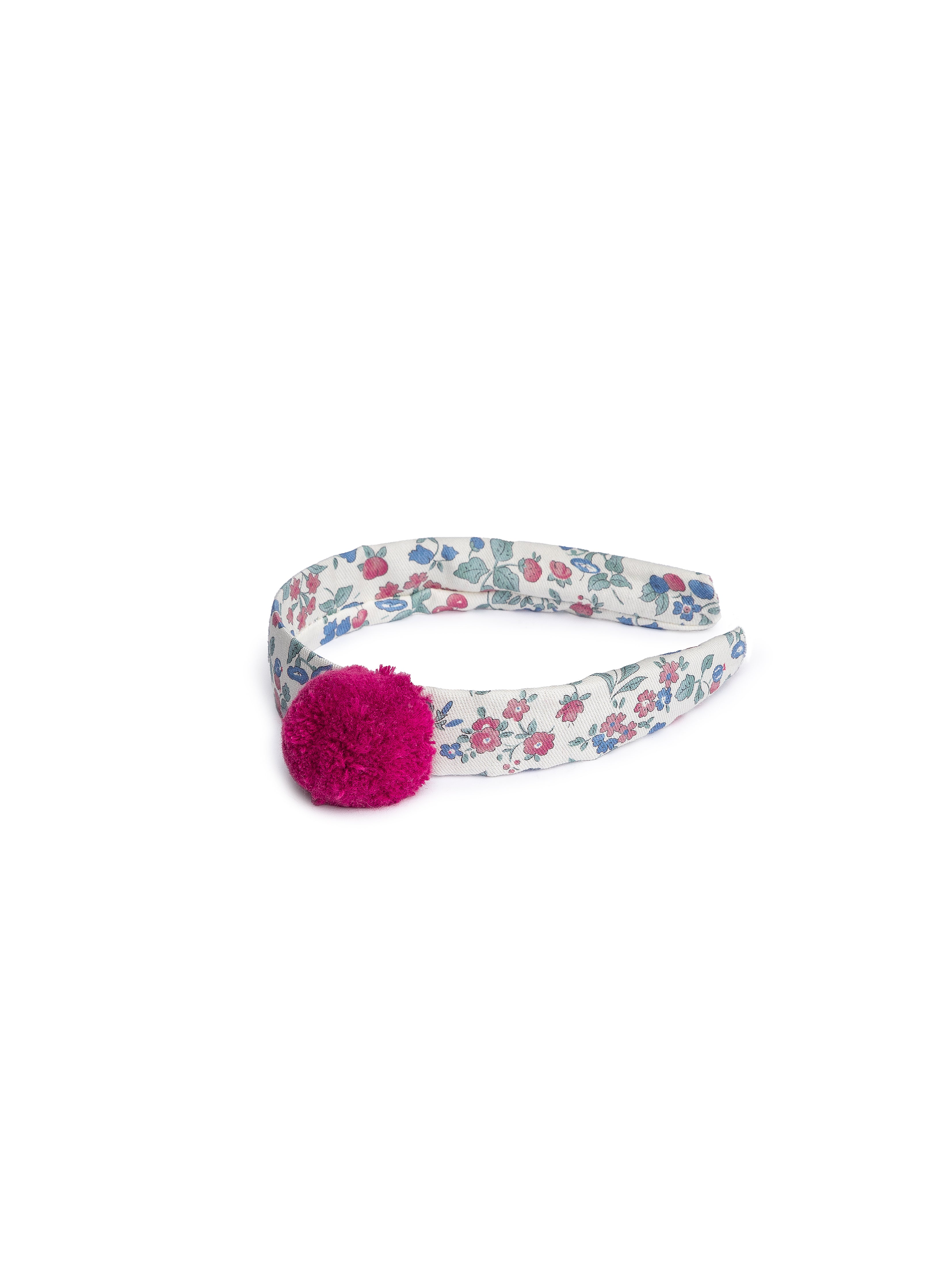 DIADEMA FLORES POMPON