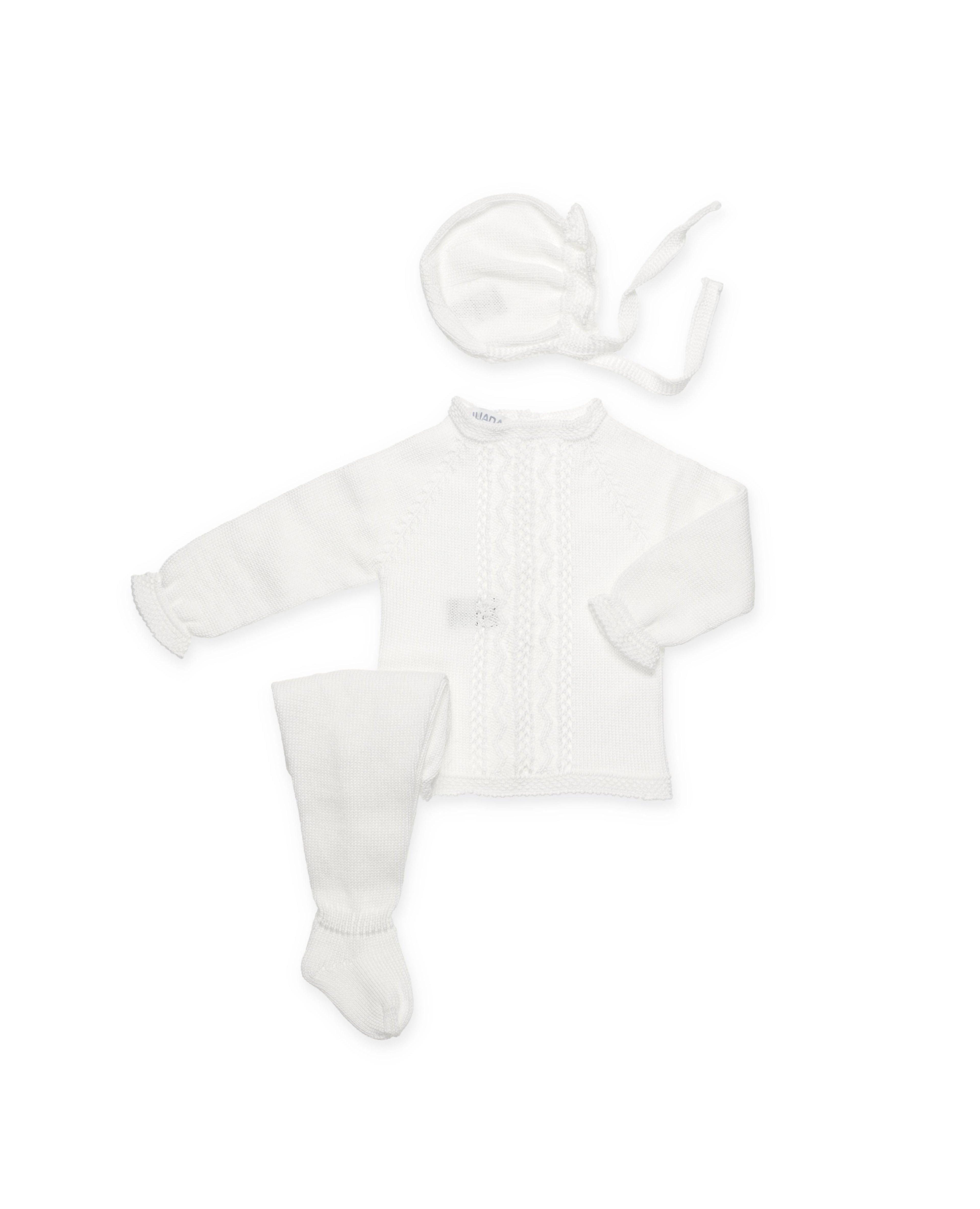 CONJUNTO 3.P TACHON ARANES CALADOS