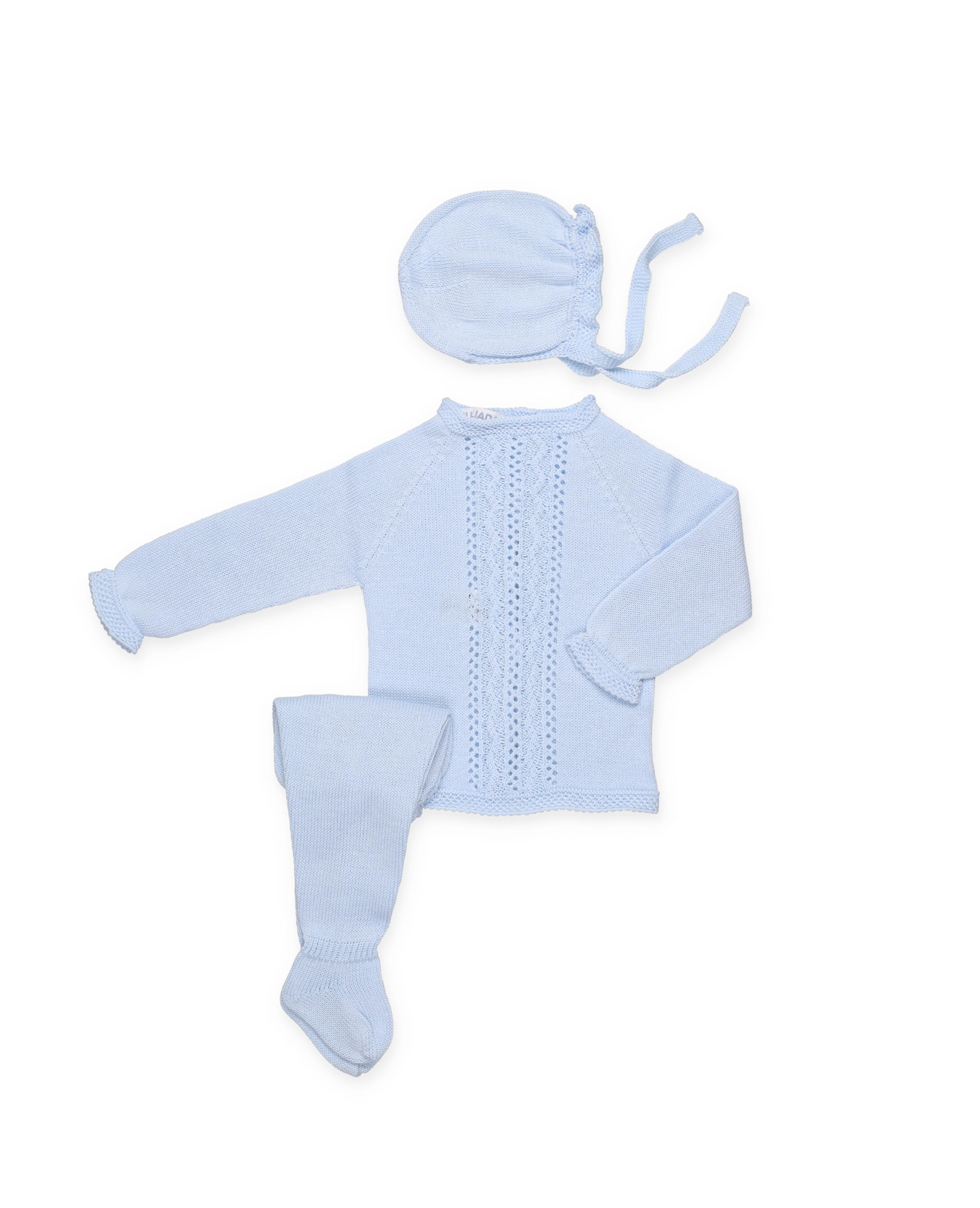 CONJUNTO 3.P TACHON ARANES CALADOS