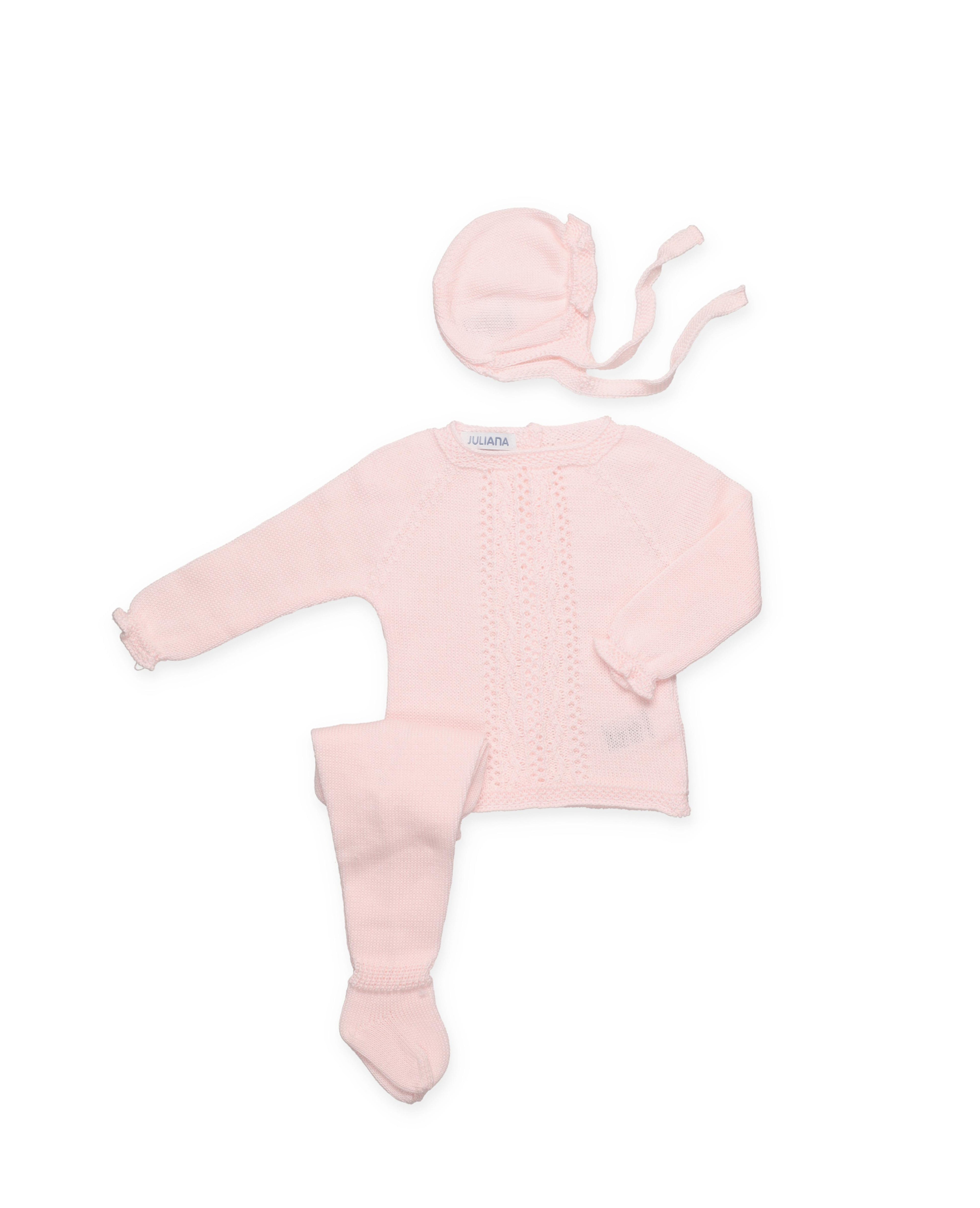 CONJUNTO 3.P TACHON ARANES CALADOS