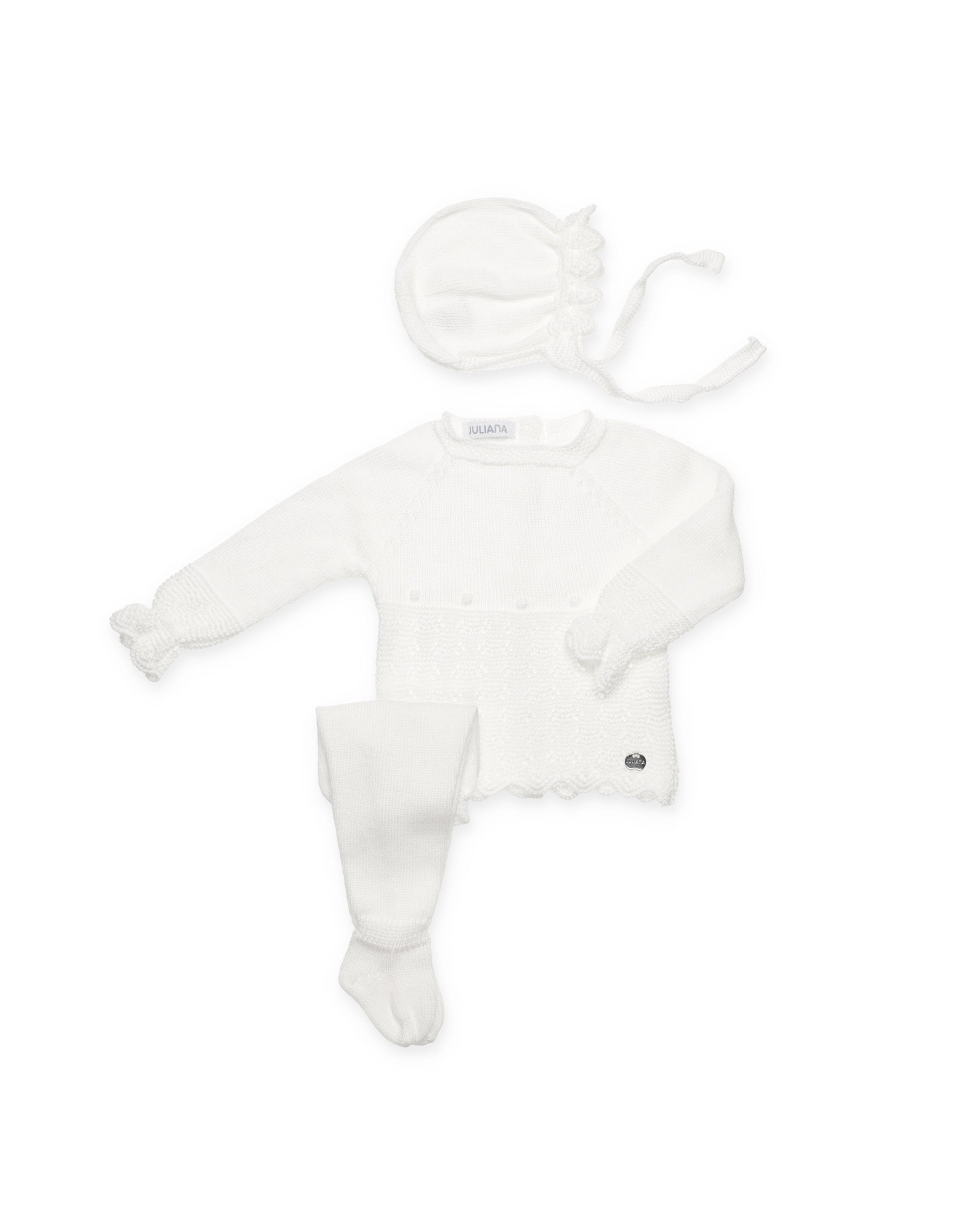 CONJUNTO 3.P EMPIECE CALADO BODOQUES