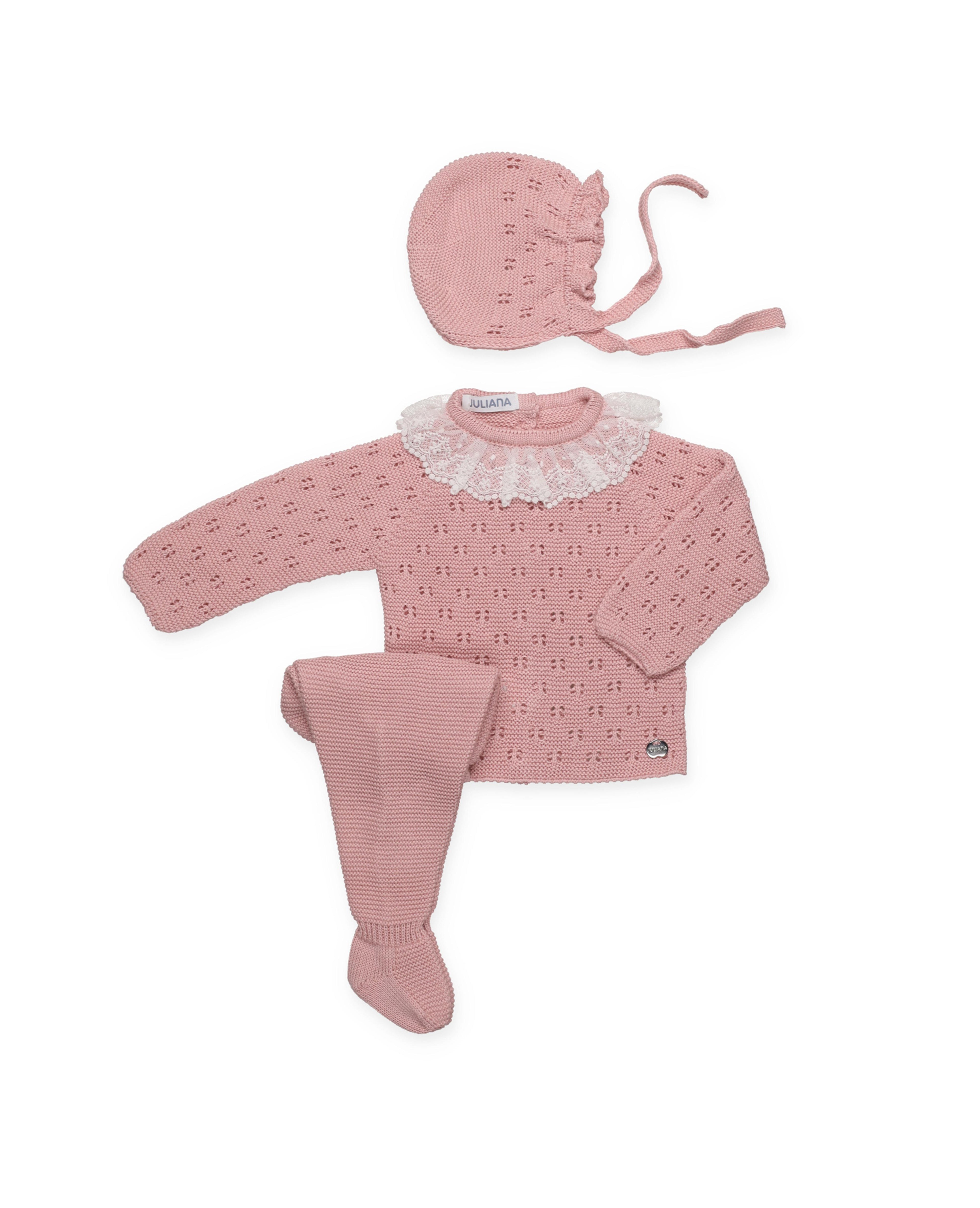 CONJUNTO 3.P TODO CALADO PUNTILLA