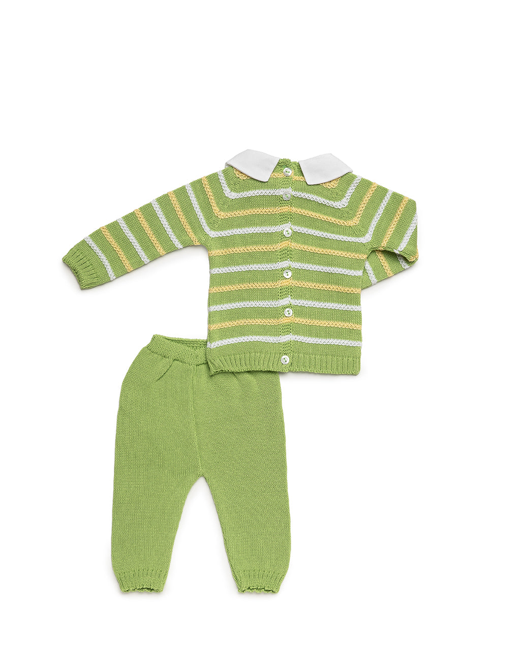 CONJUNTO 2.P LINES COLORES CUELLO