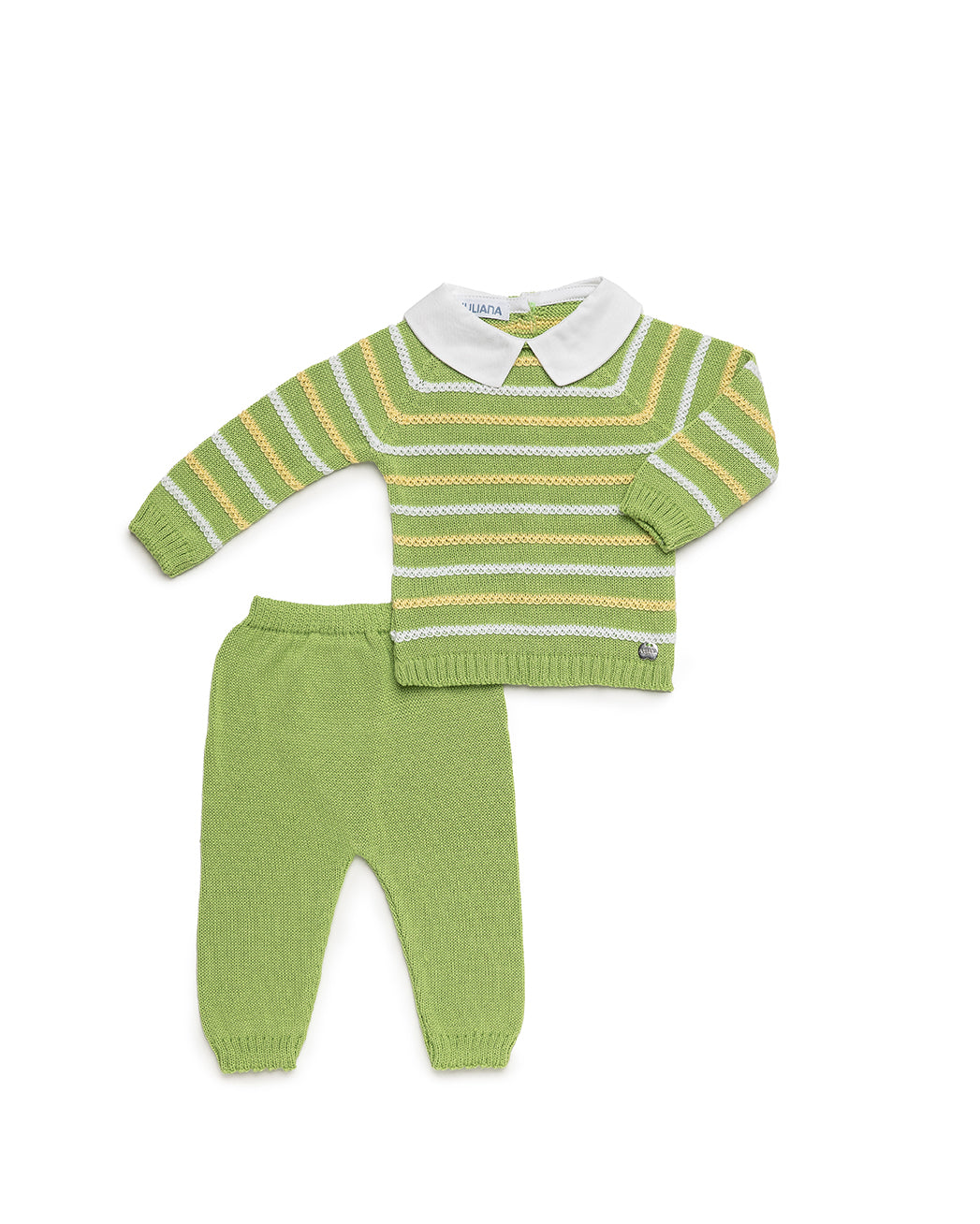 CONJUNTO 2.P LINES COLORES CUELLO