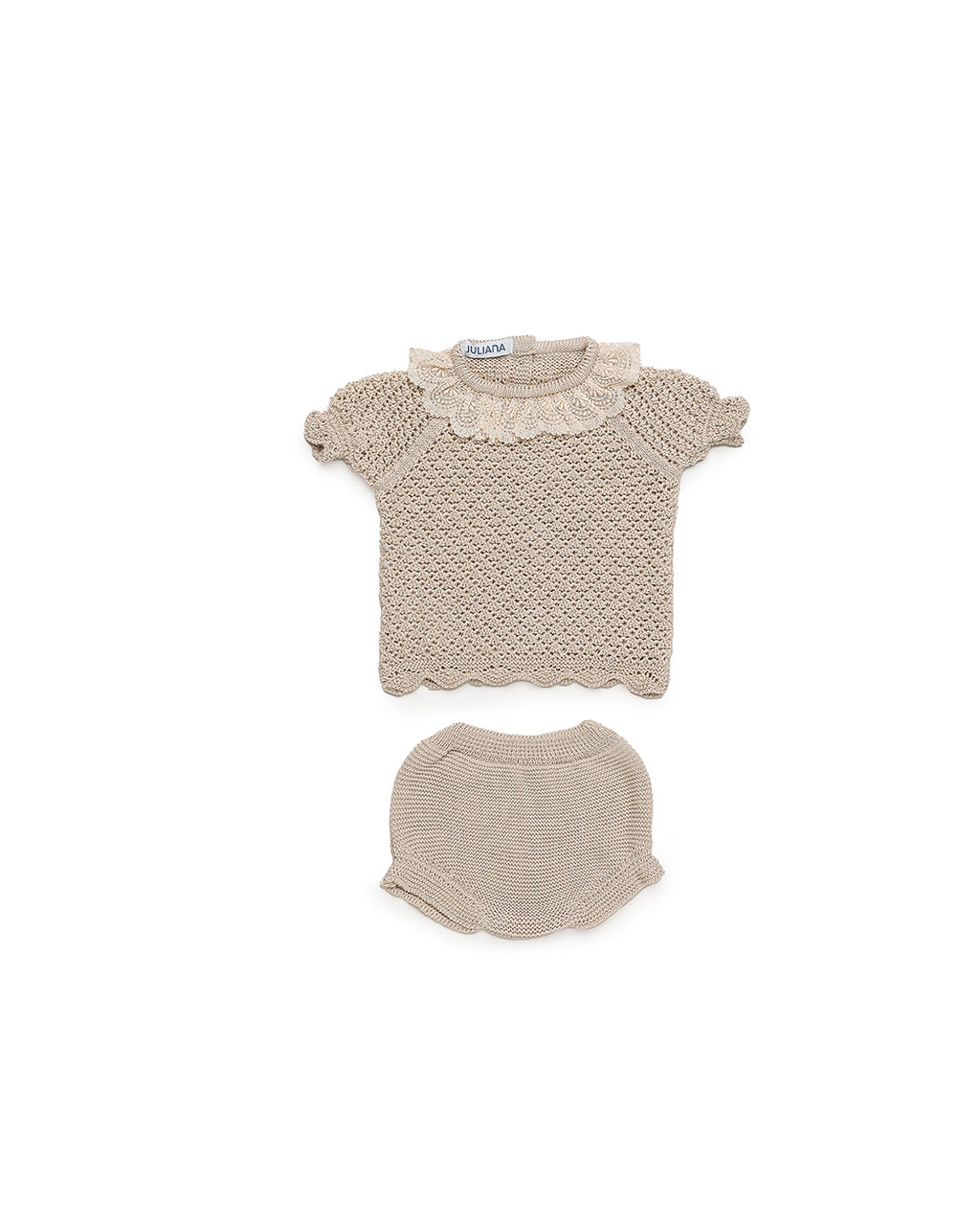 CONJUNTO BRAGA PUNTO CALADO PUNTILLA