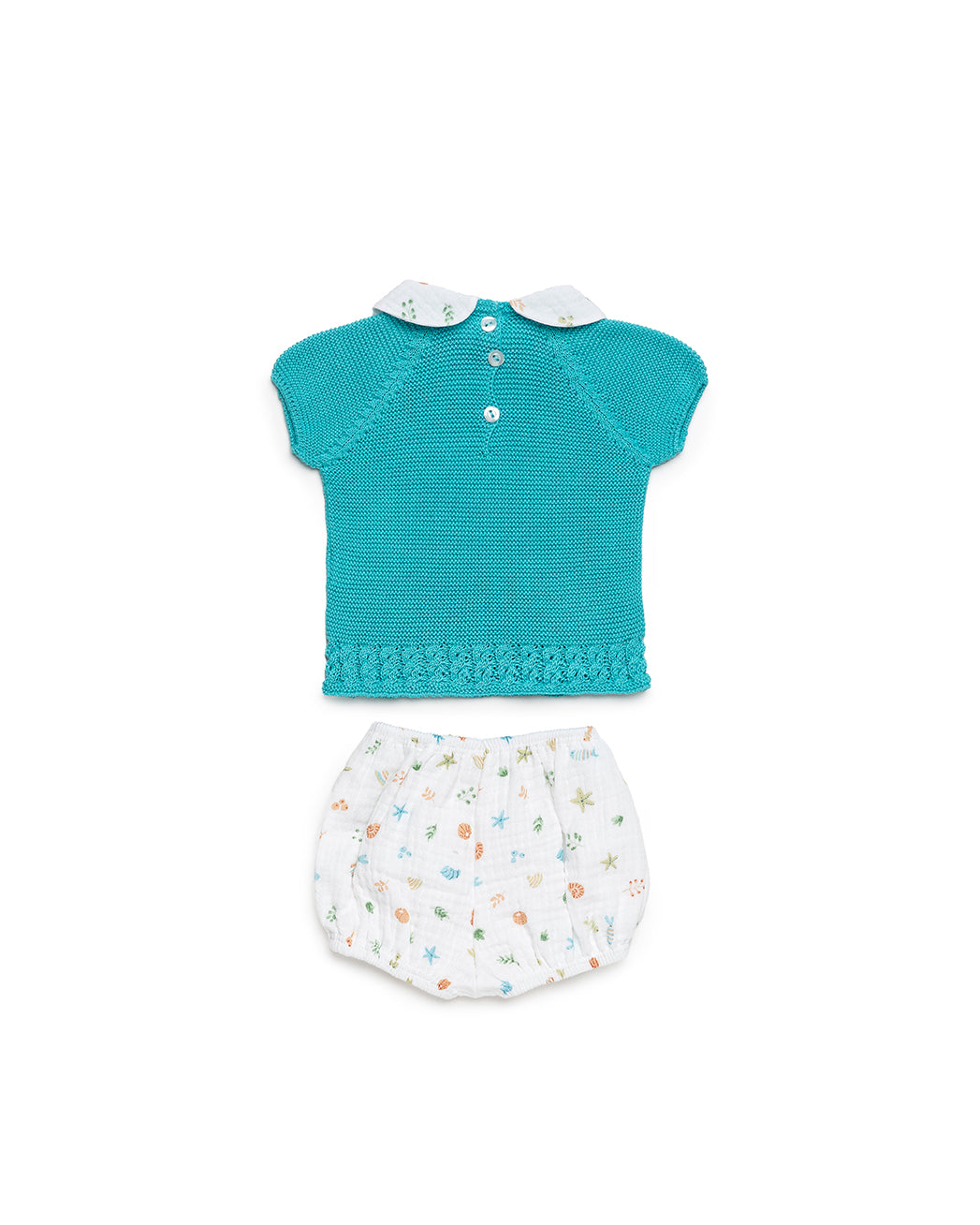 CONJUNTO PANTALON TELA MAR