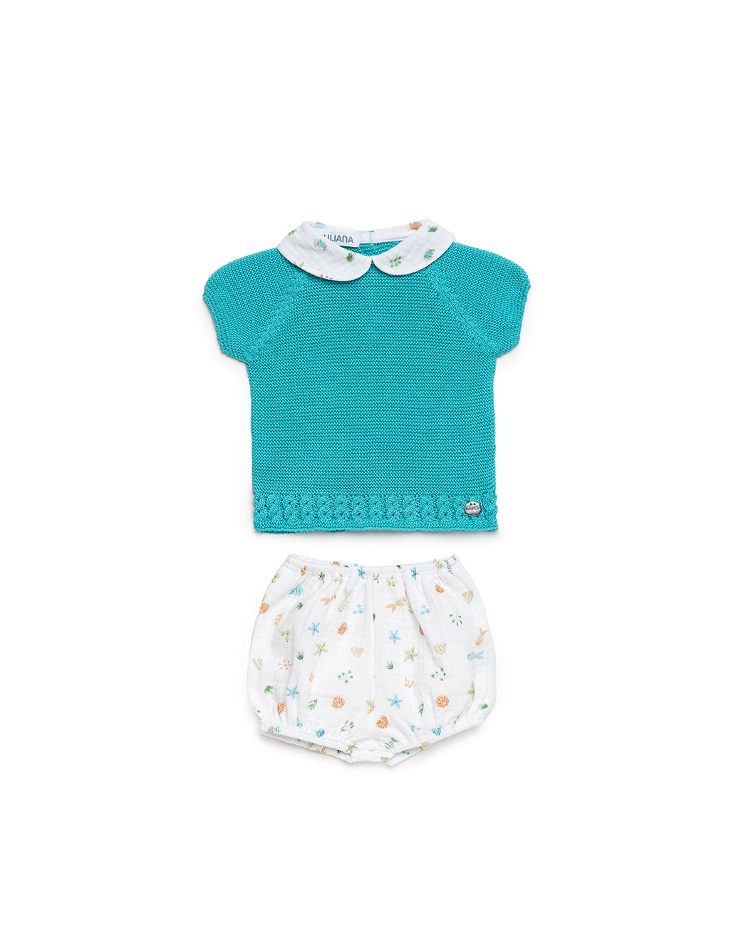 CONJUNTO PANTALON TELA MAR