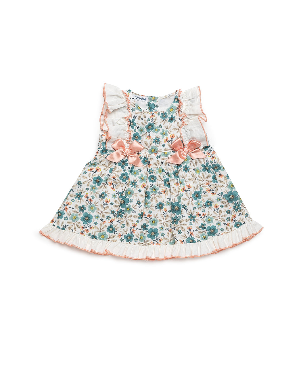 FLORAL WAIST-CUT DRESS 