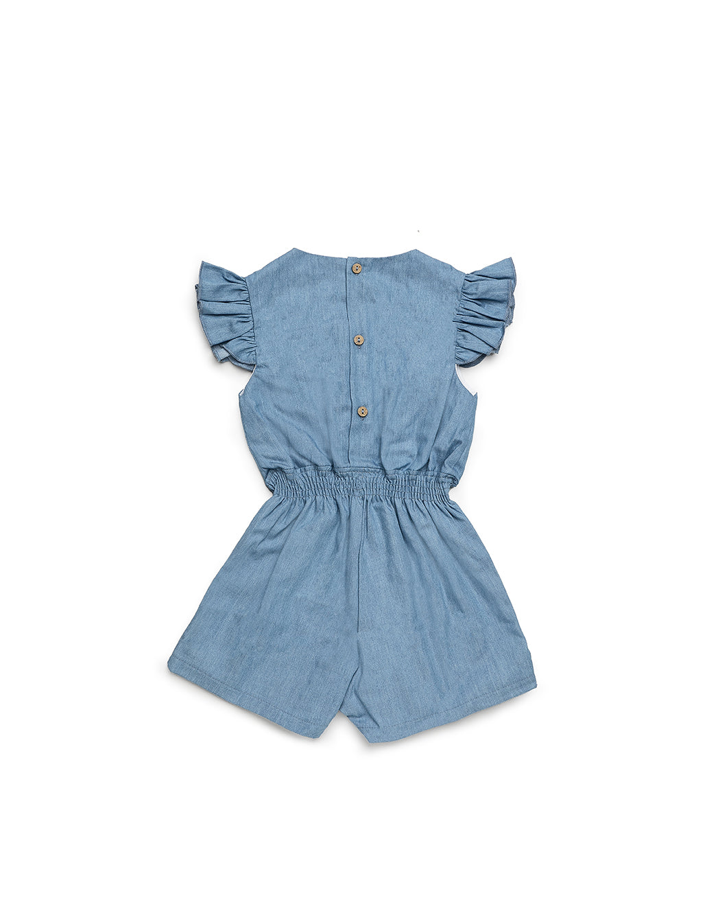 DENIM SHORT JUMPSUIT 