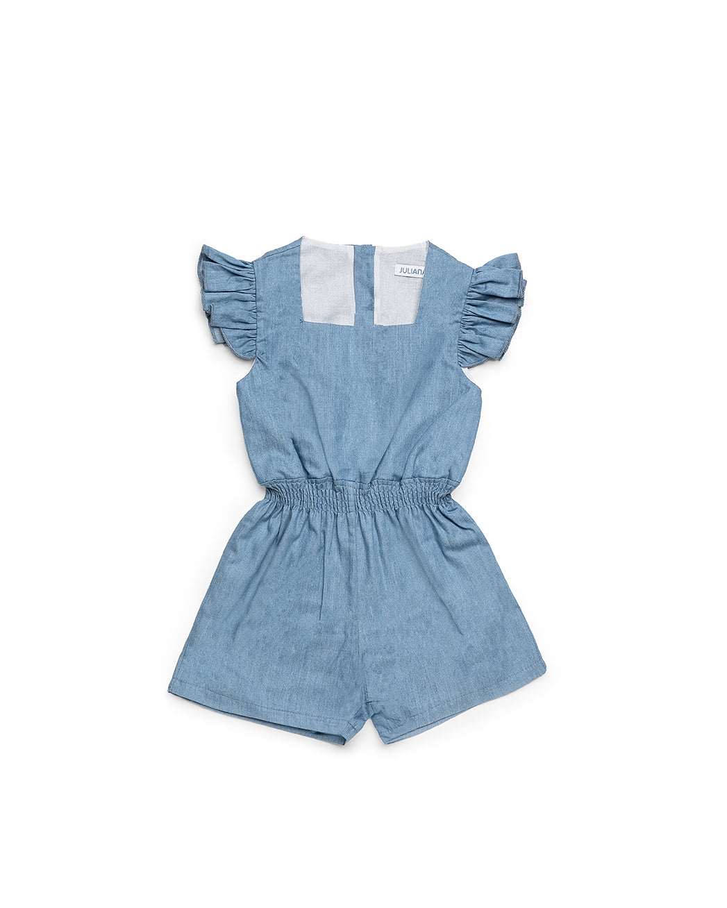 DENIM SHORT JUMPSUIT 