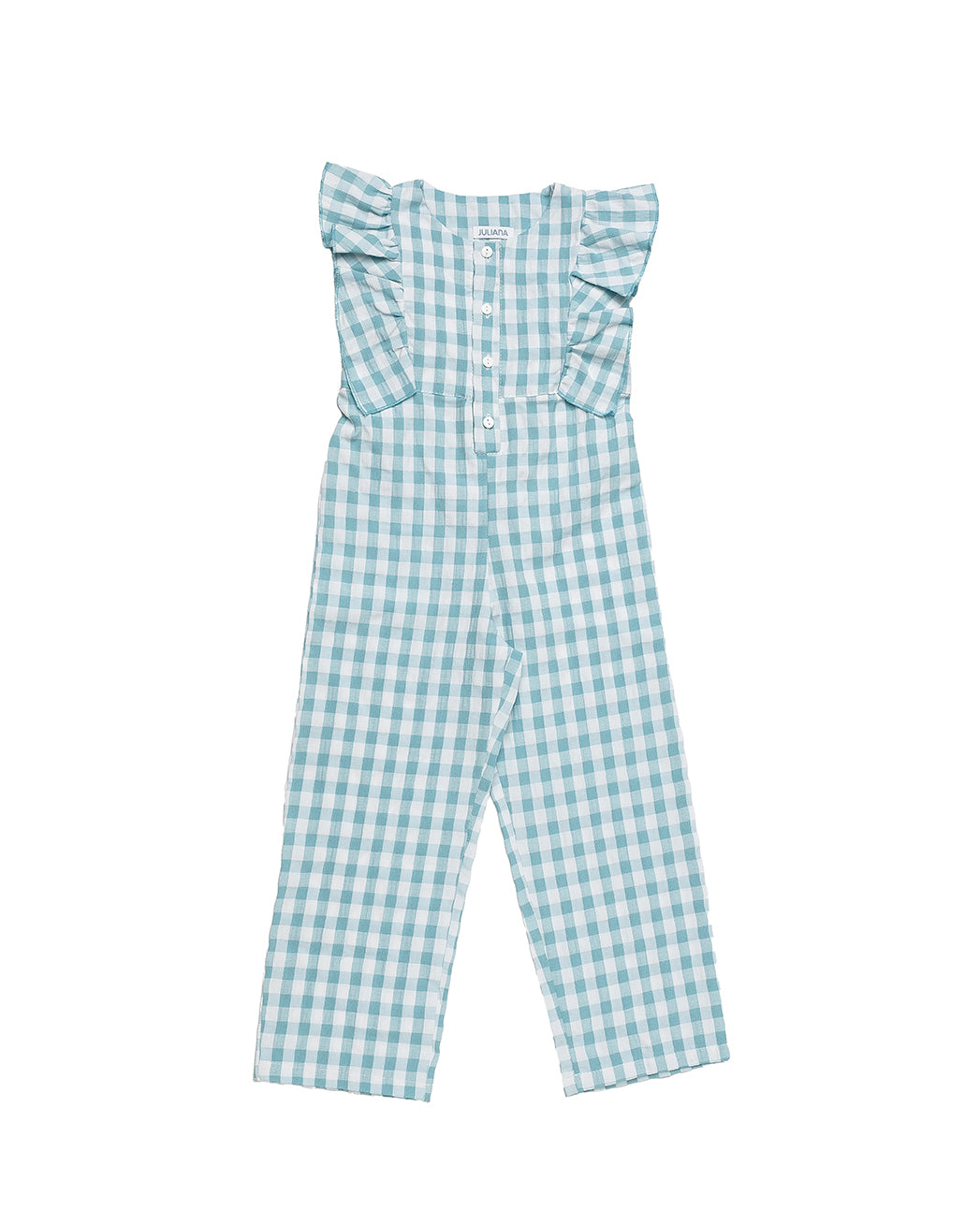 GINGHAM JUMPSUIT 