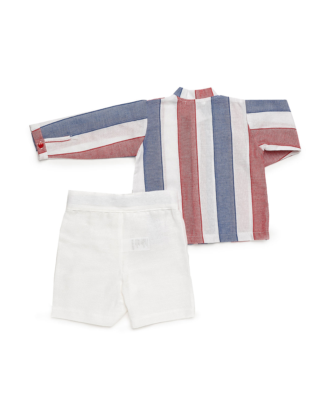 BOY'S STRIPED LONG-SLEEVE SHIRT SET